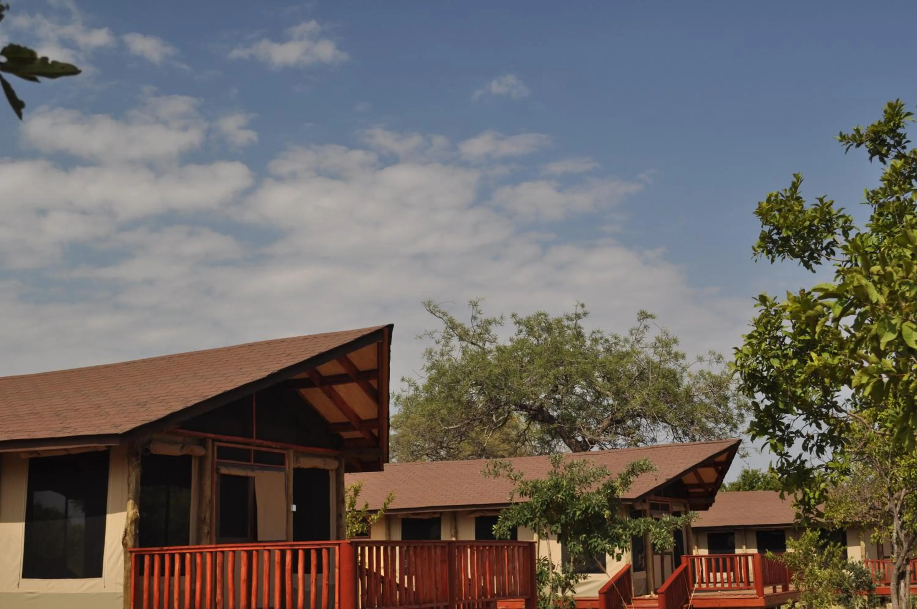 Facade/entrance in Elephant Rock Luxury Camp Tarangire