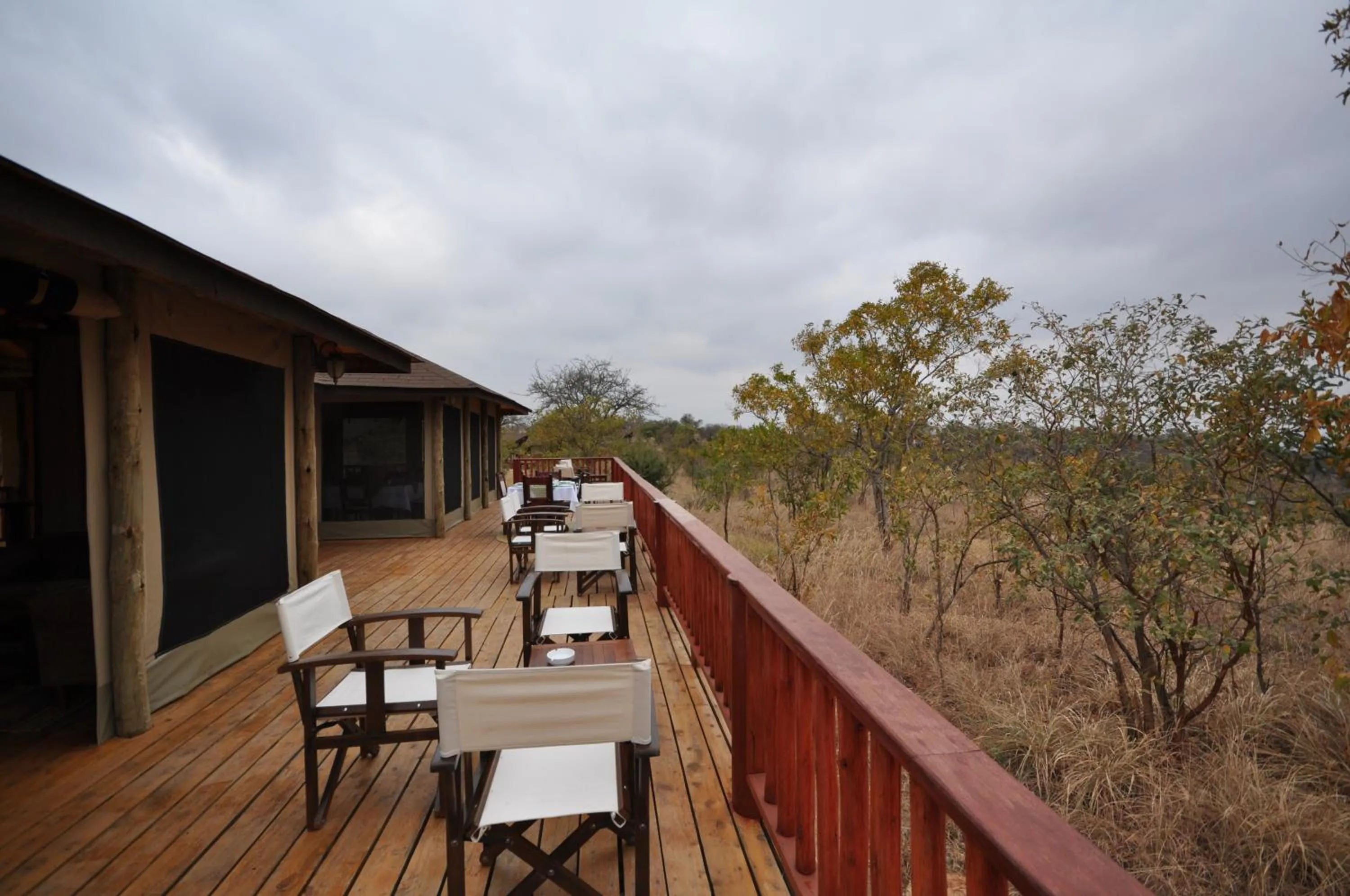 Balcony/Terrace in Elephant Rock Luxury Camp Tarangire