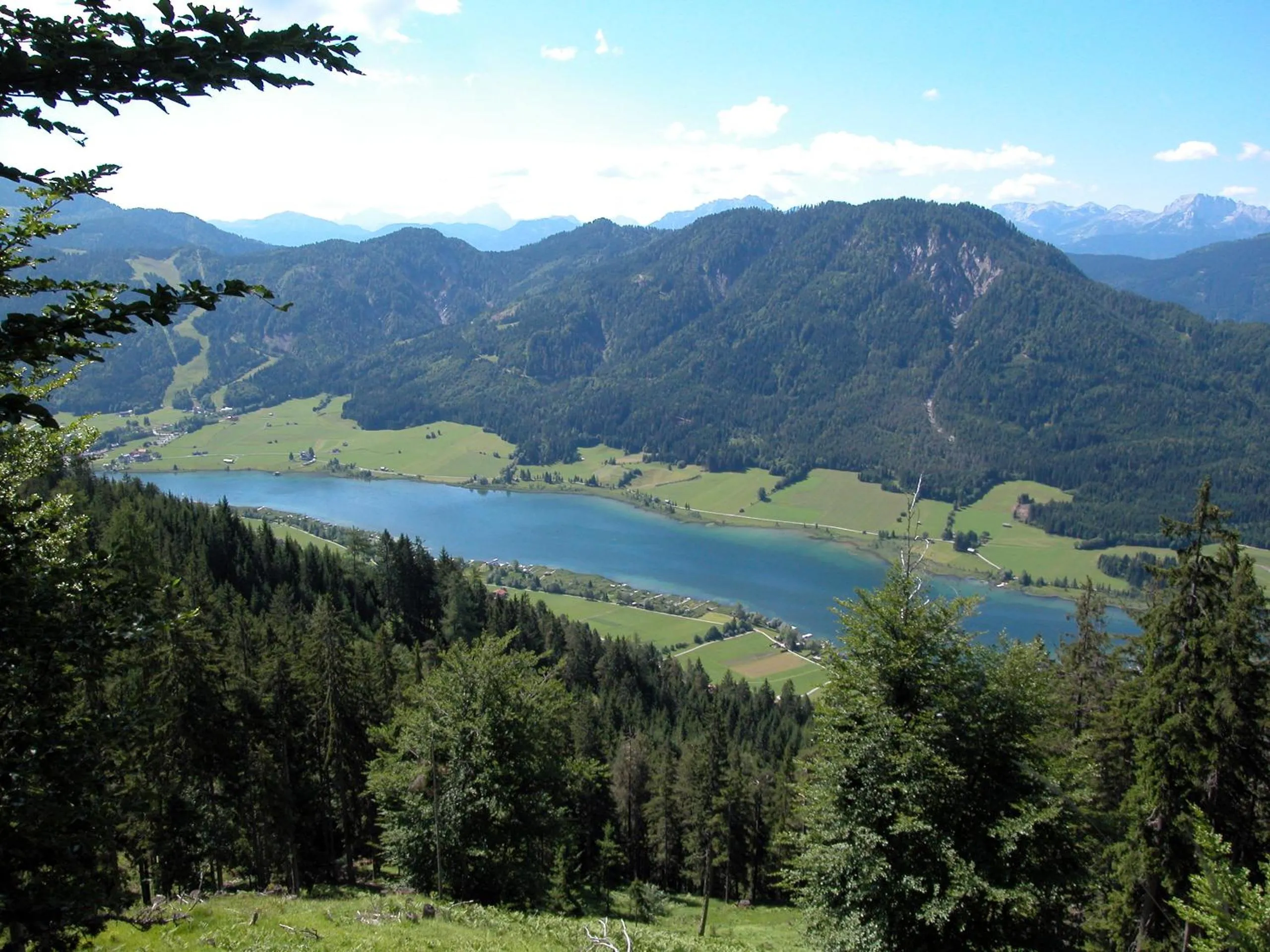 Lake view in Kraners Alpenhof BIO Bed and Breakfast Pension