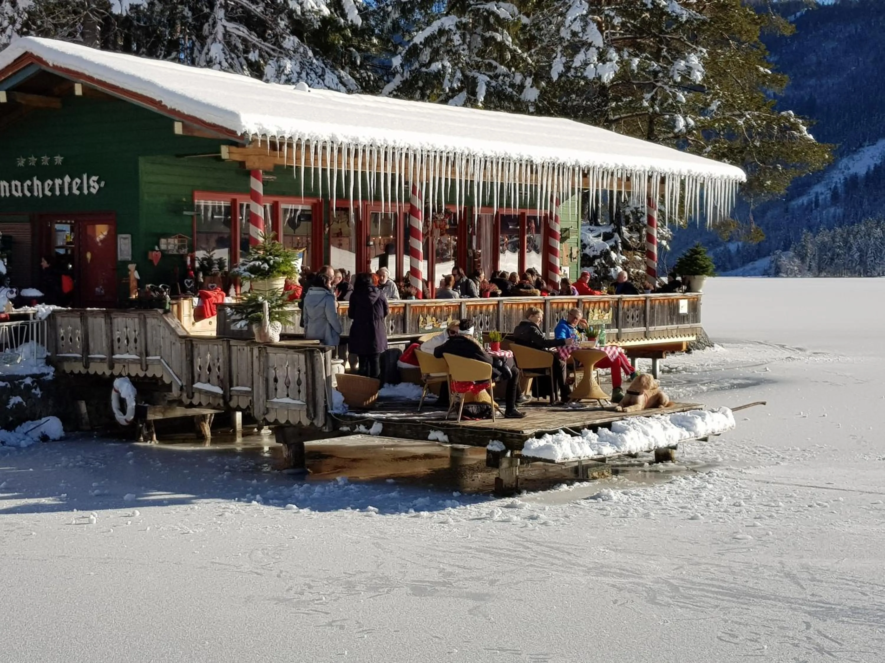 Winter in Kraners Alpenhof BIO Bed and Breakfast Pension