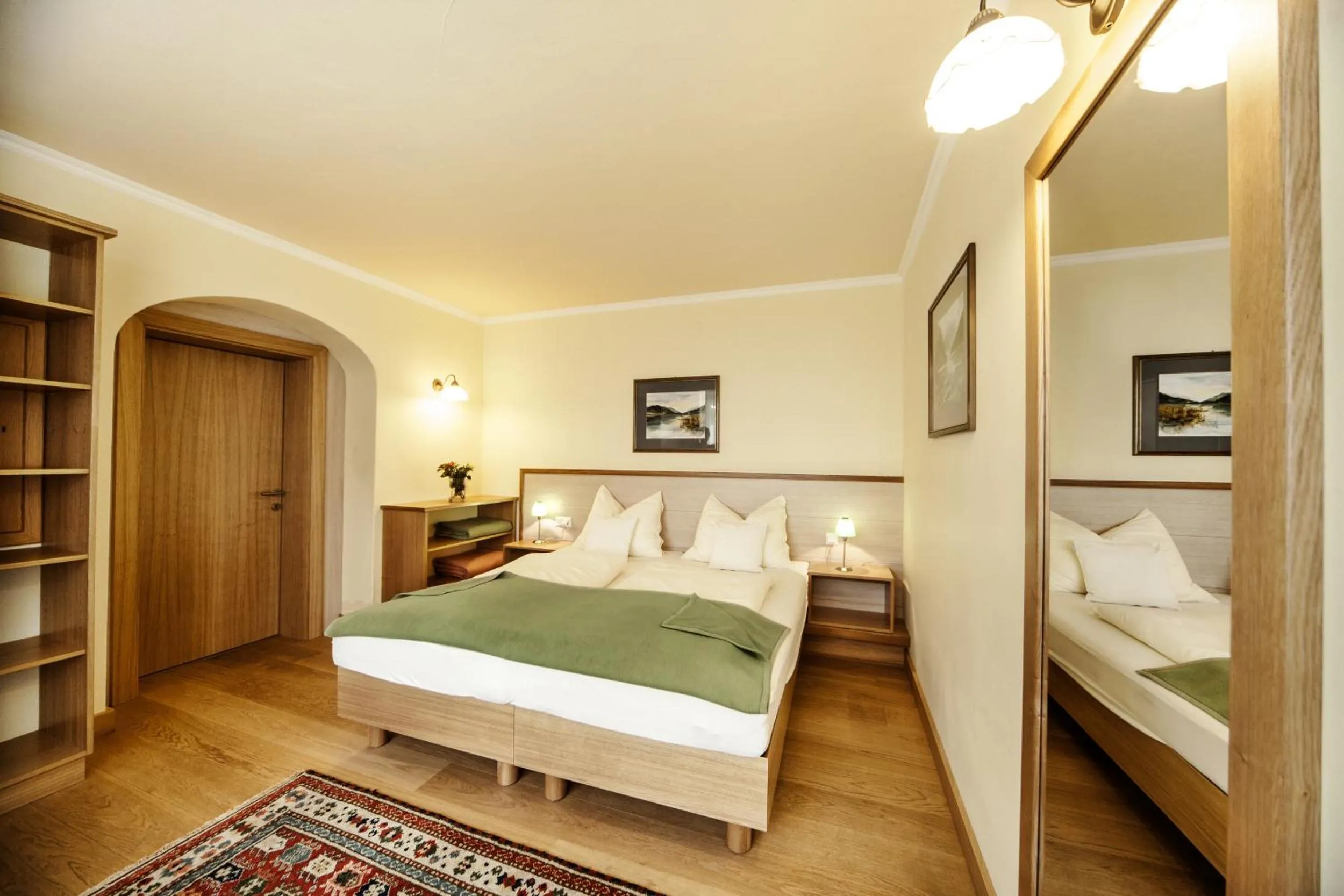 Bedroom, Bed in Kraners Alpenhof BIO Bed and Breakfast Pension