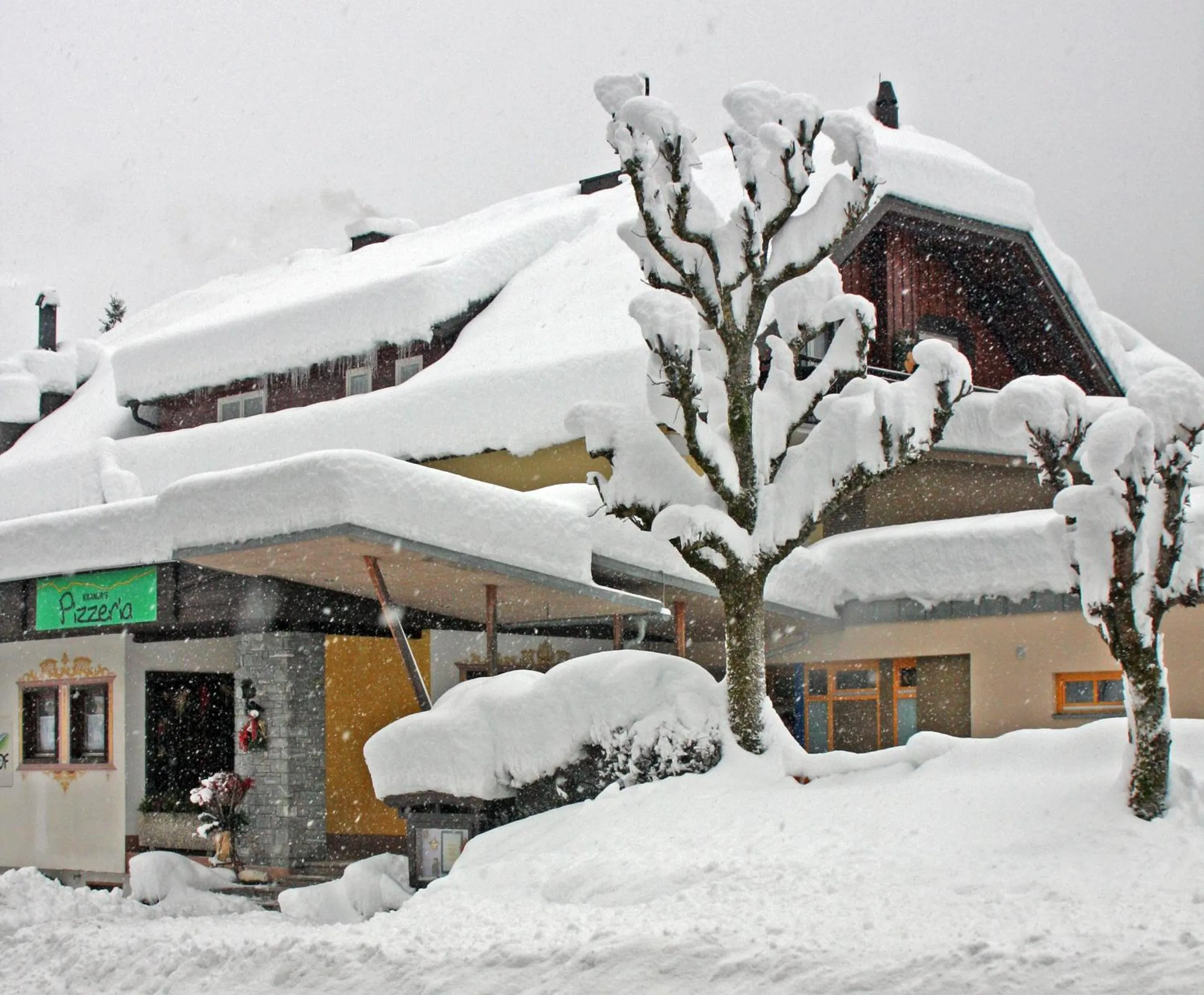 Winter in Kraners Alpenhof BIO Bed and Breakfast Pension