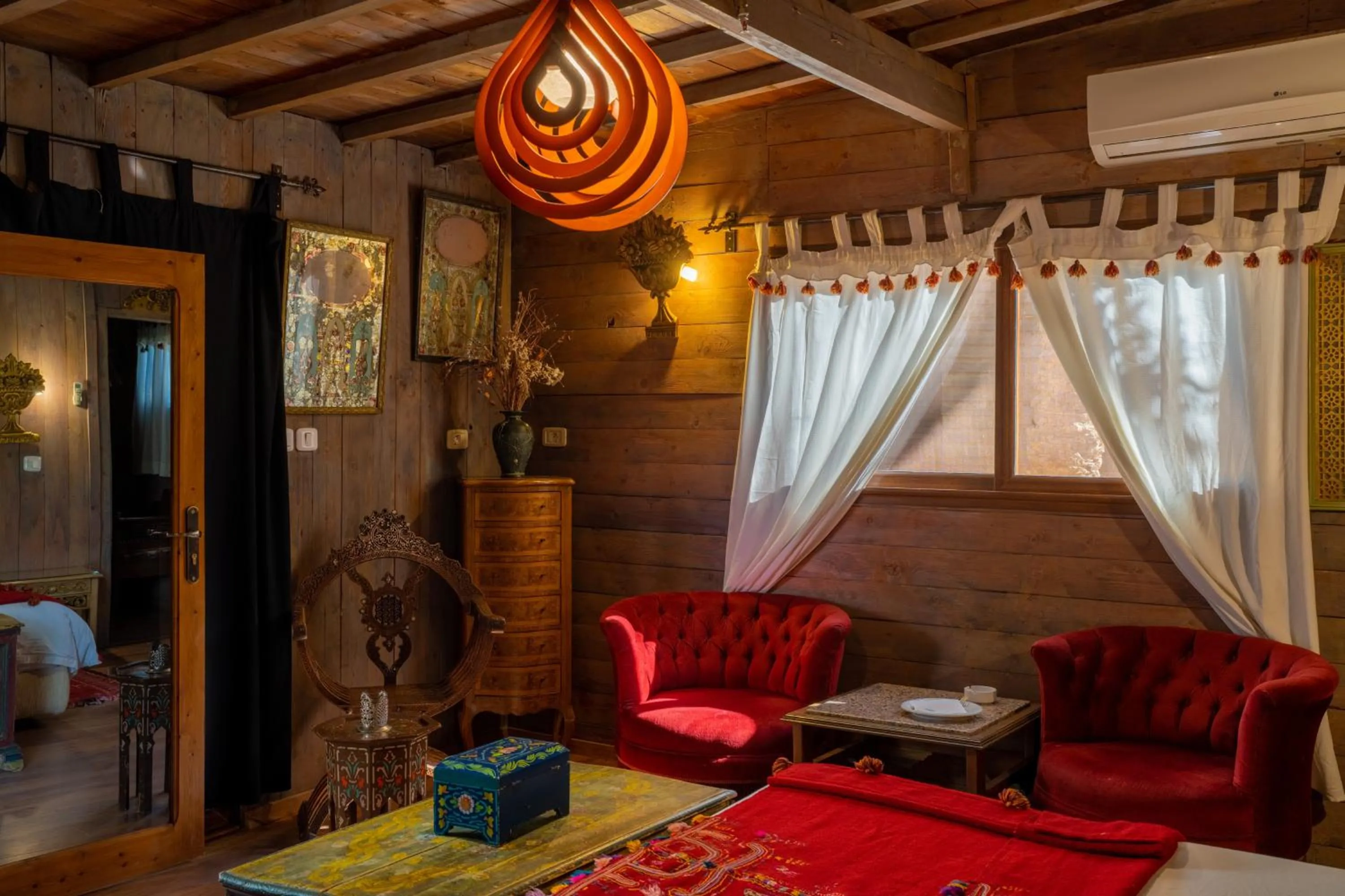 Seating area in Diar Abou Habibi