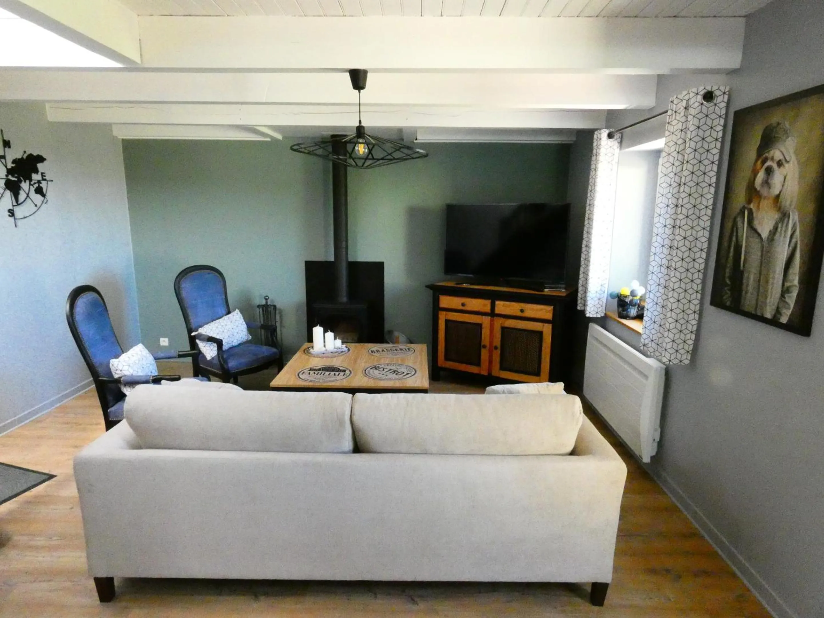 Living room in La Douce Escapade - Crozon