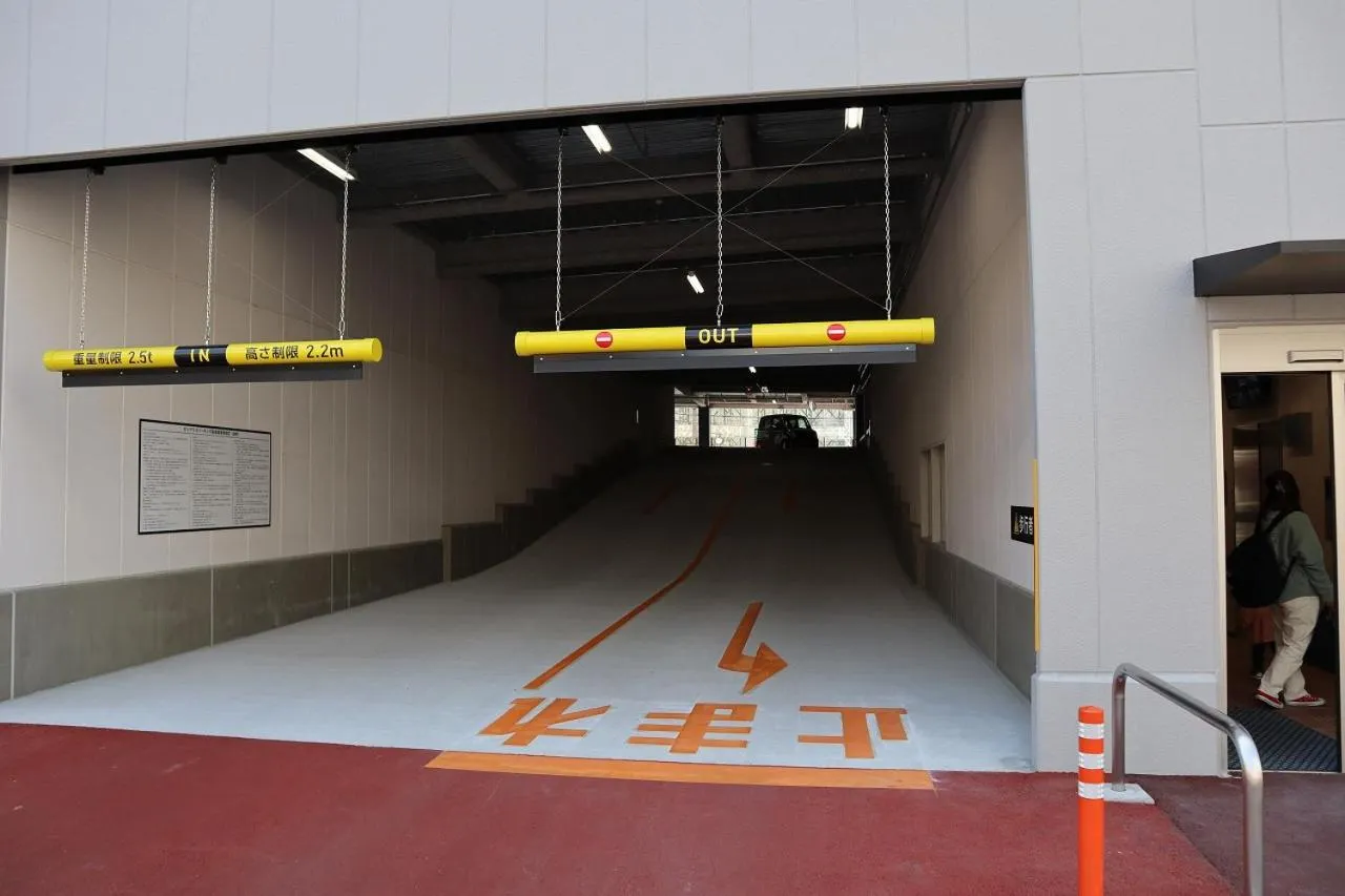 Parking in Richmond Hotel Kagoshima Tenmonkan