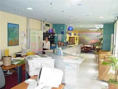 Lobby or reception in City Hotel