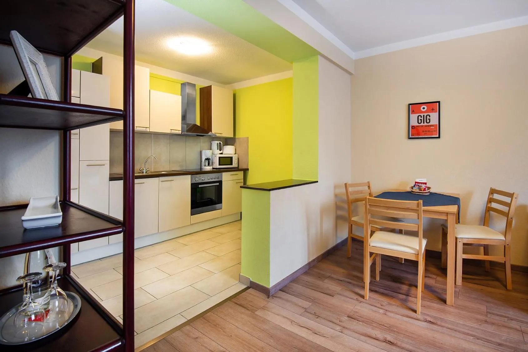 Kitchen or kitchenette in City Hotel