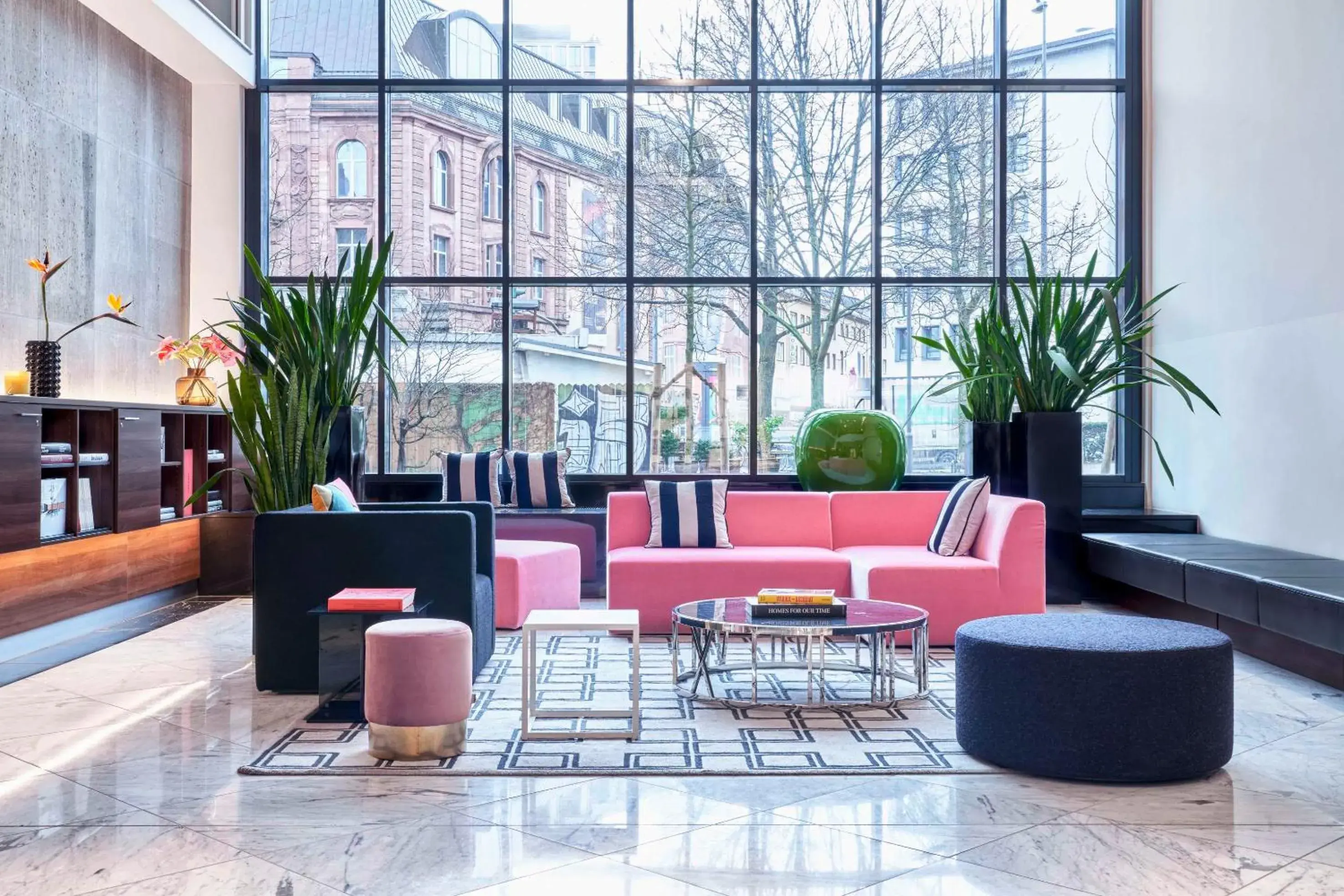 Lobby or reception in Flemings Selection Hotel Frankfurt-City Lobby or reception in Flemings Selection Hotel Frankfurt-City