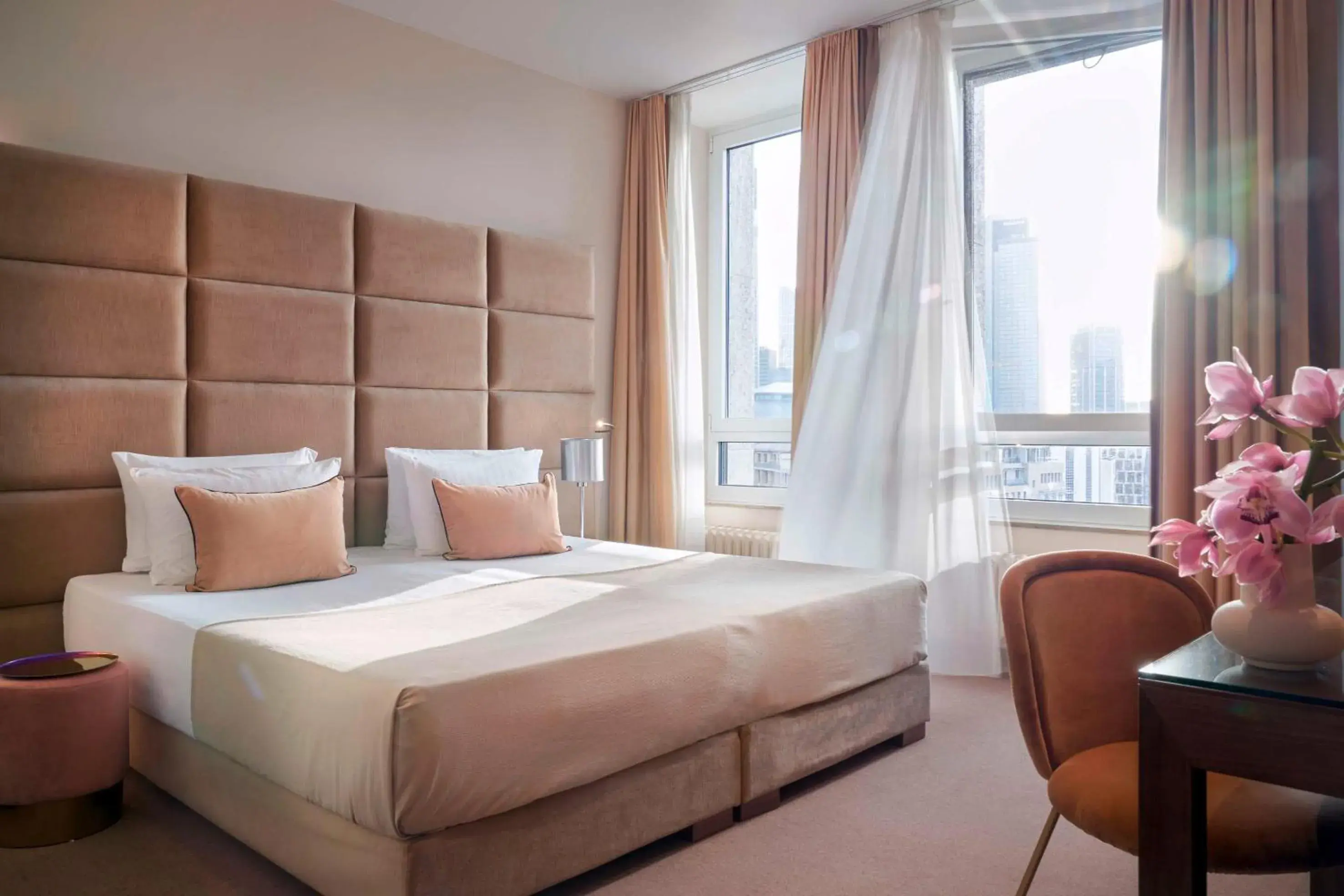 Bedroom, Bed in Flemings Selection Hotel Frankfurt-City Bedroom, Bed in Flemings Selection Hotel Frankfurt-City