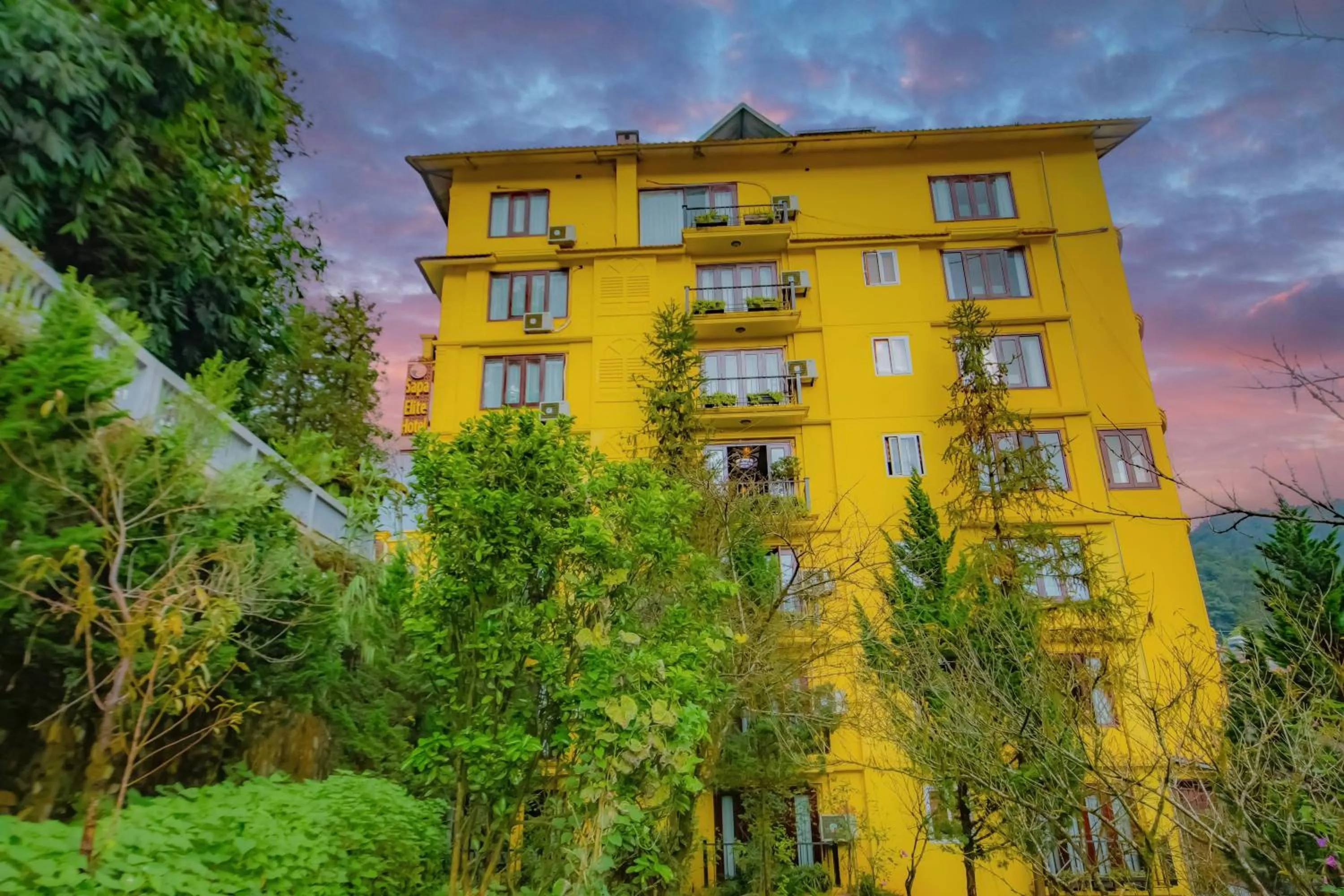 Property building in Sapa Elite Hotel