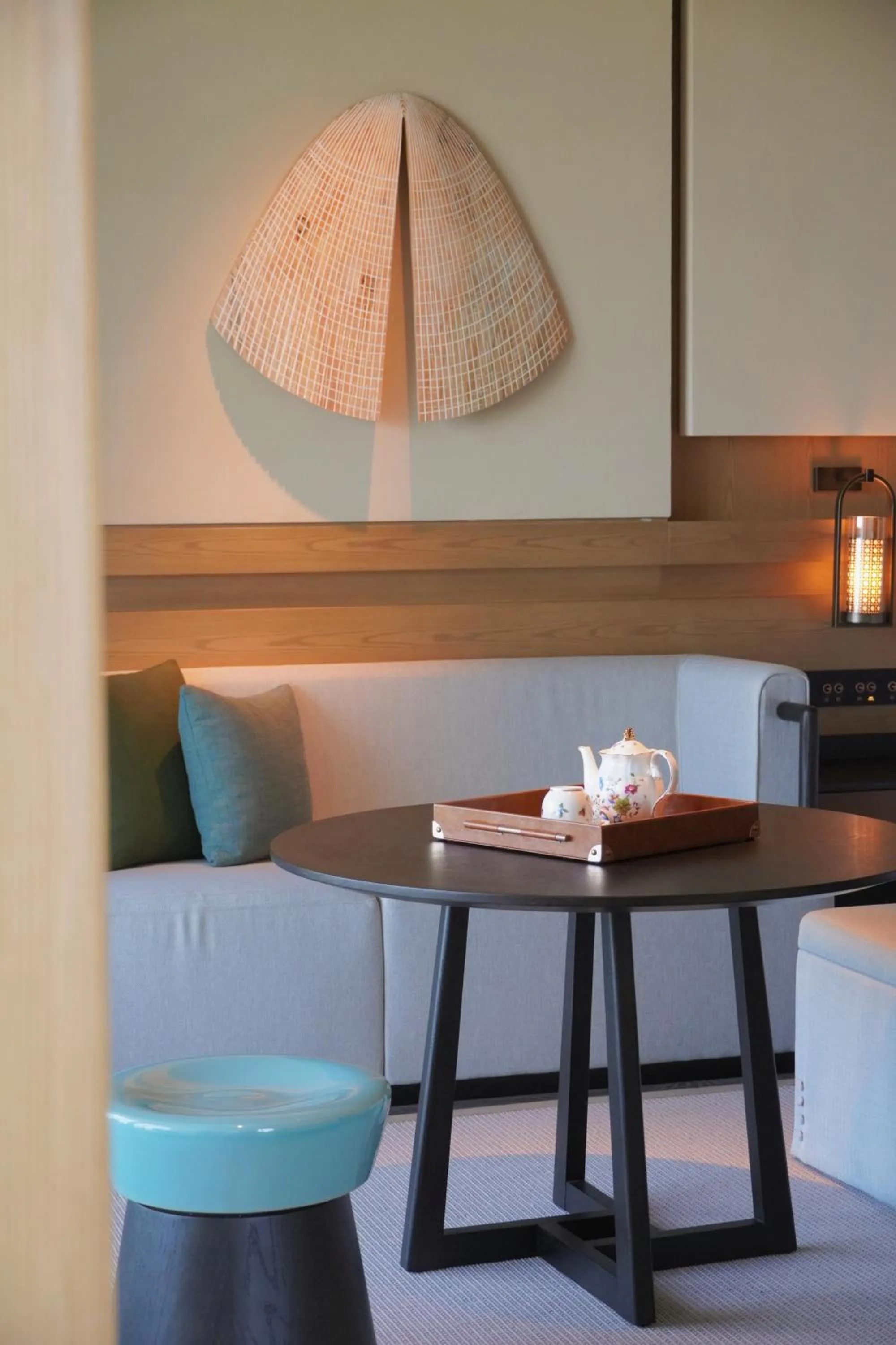 Living room in Mumian Chengdu Dong'an Lake