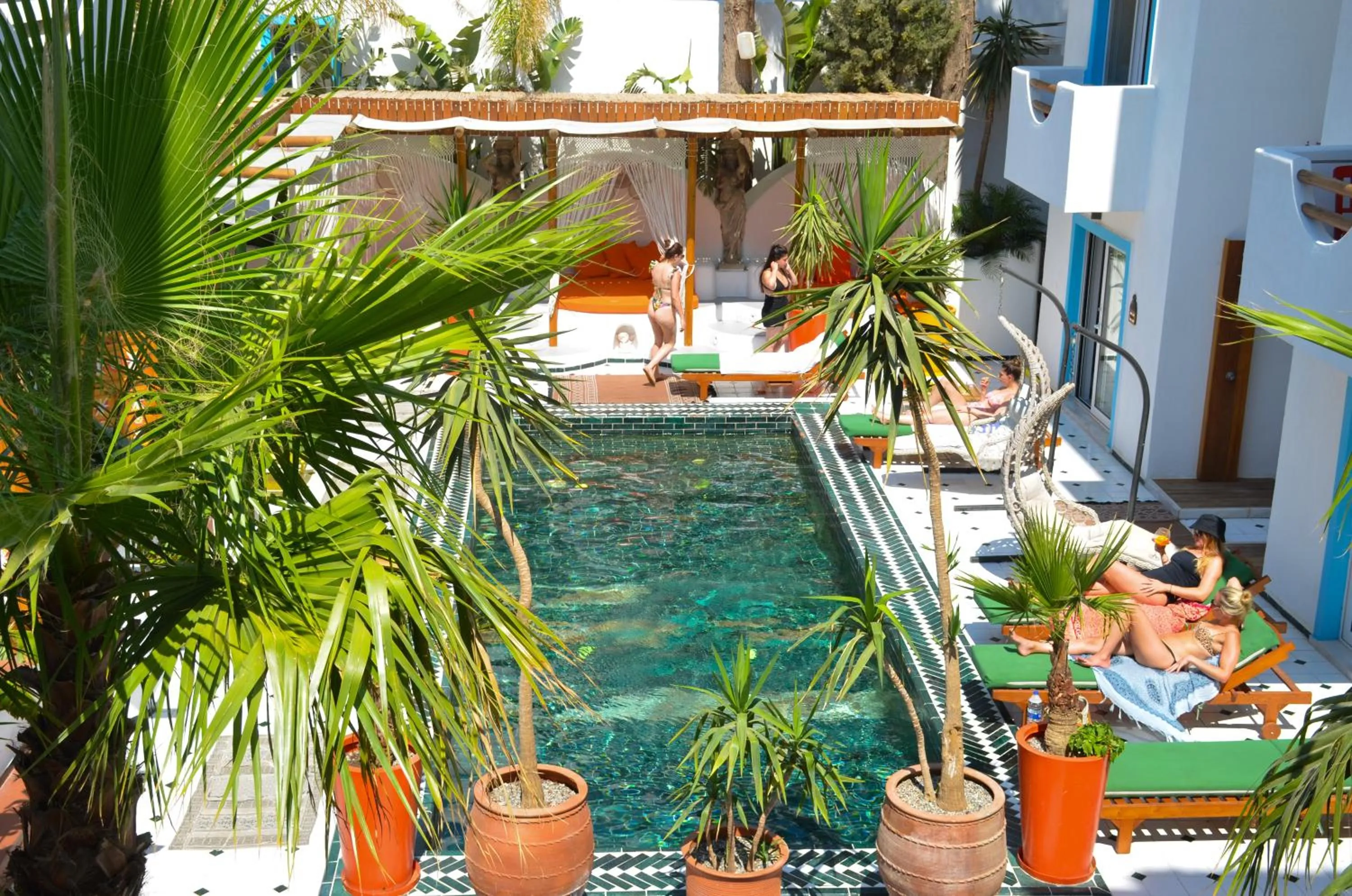 Pool view in Casa De Nova Hotel