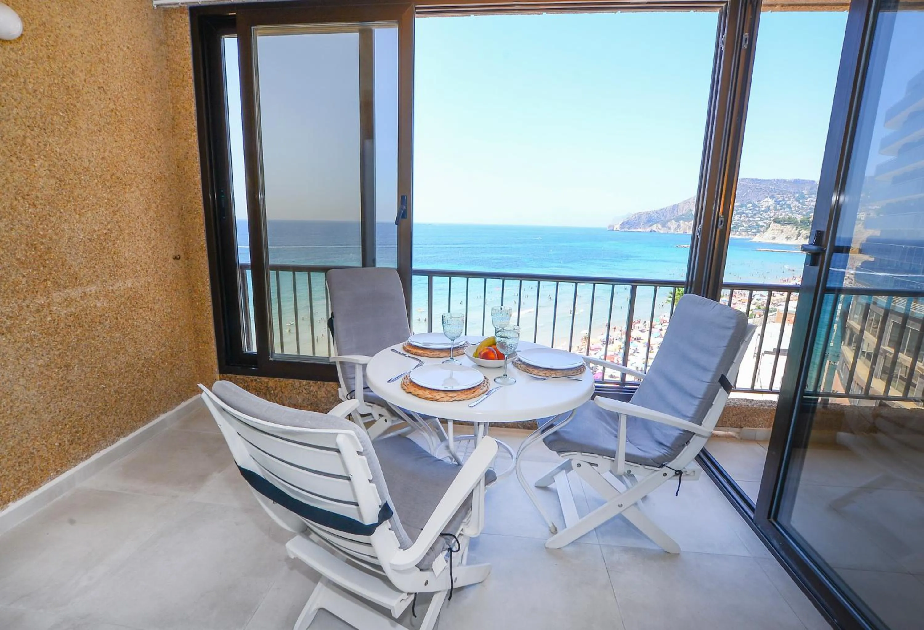 Balcony/Terrace in Edificio Caribe Playa