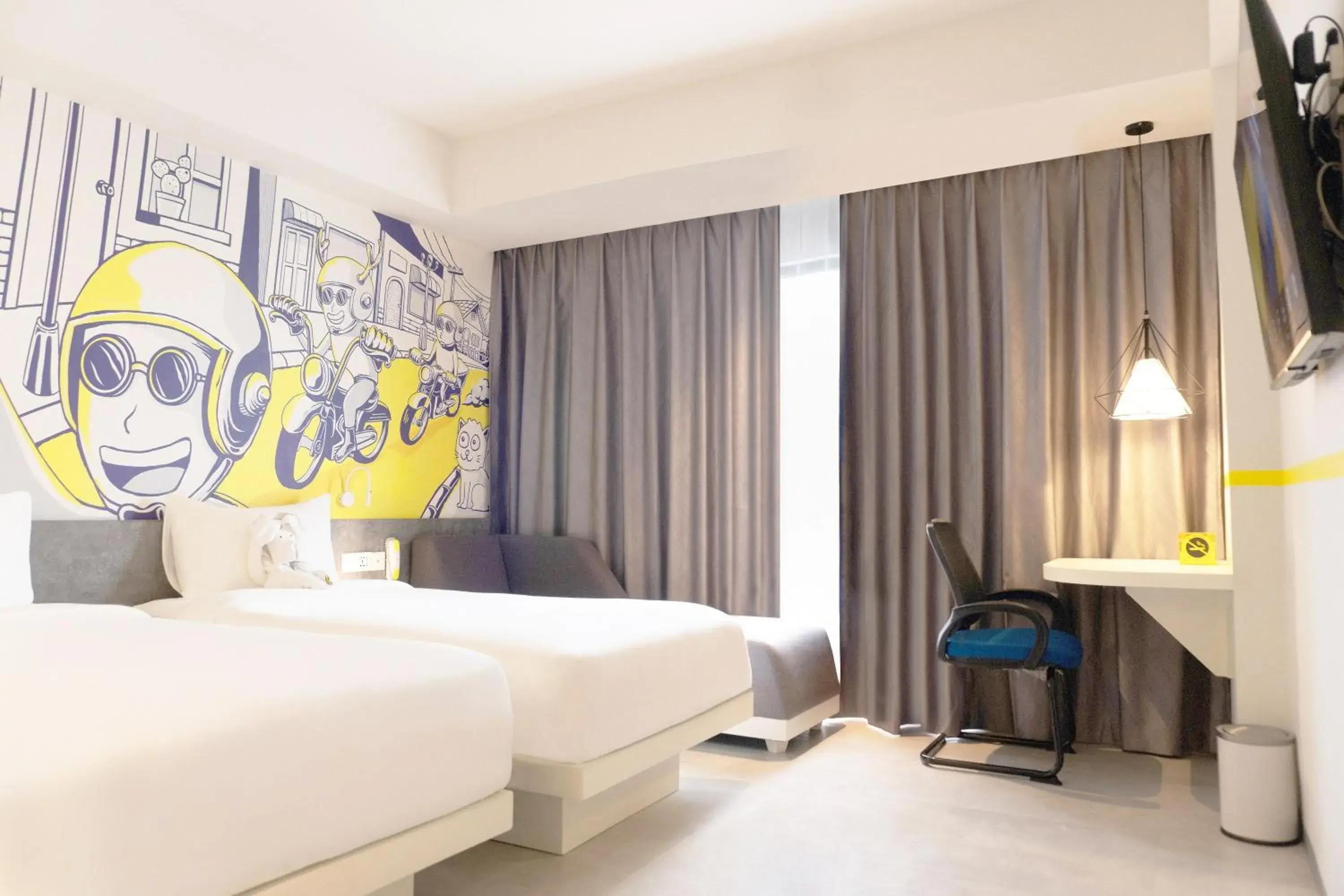 Bedroom, Bed in Yello Hotel Jambi Bedroom, Bed in Yello Hotel Jambi