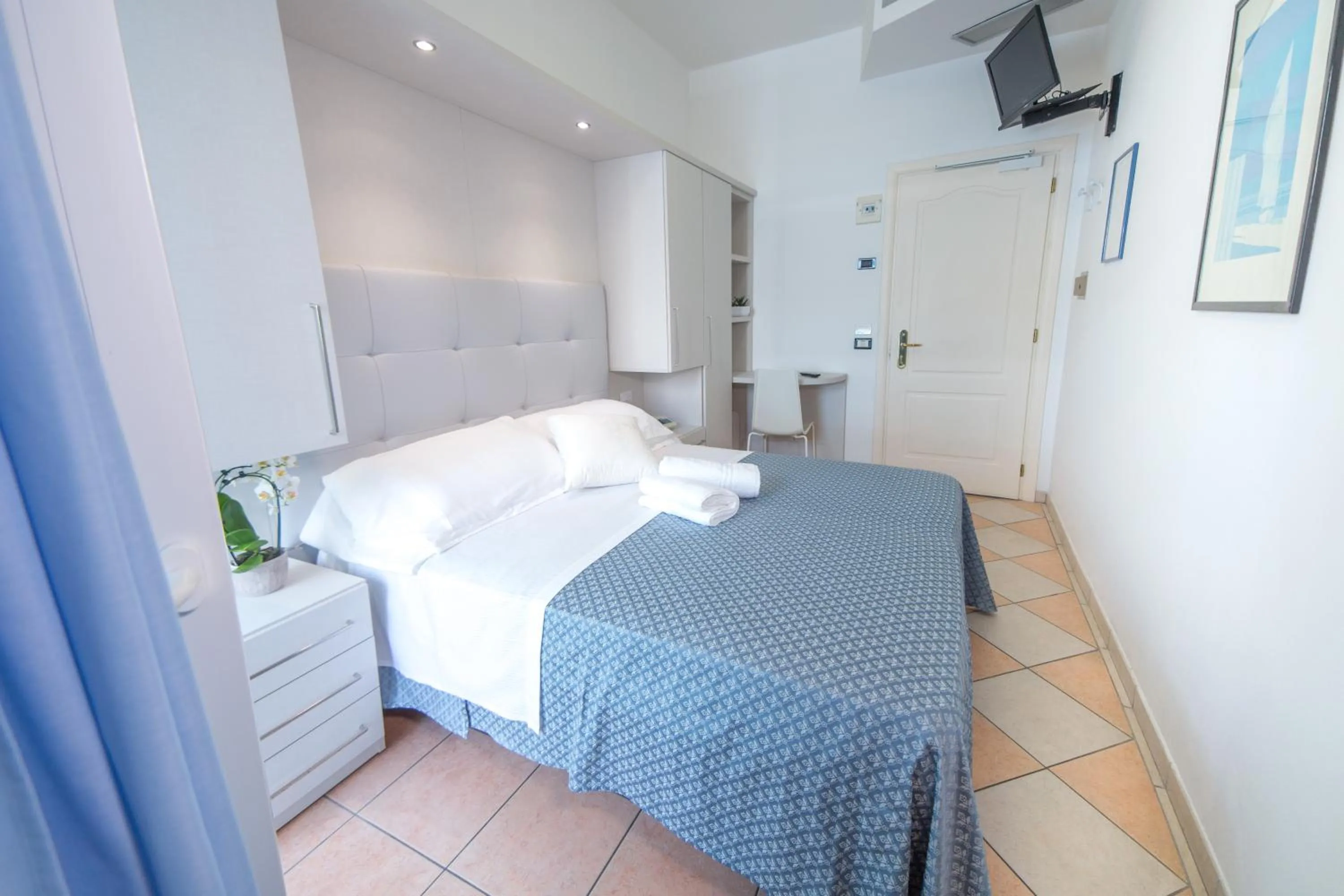 Bedroom in Hotel Elite Cattolica