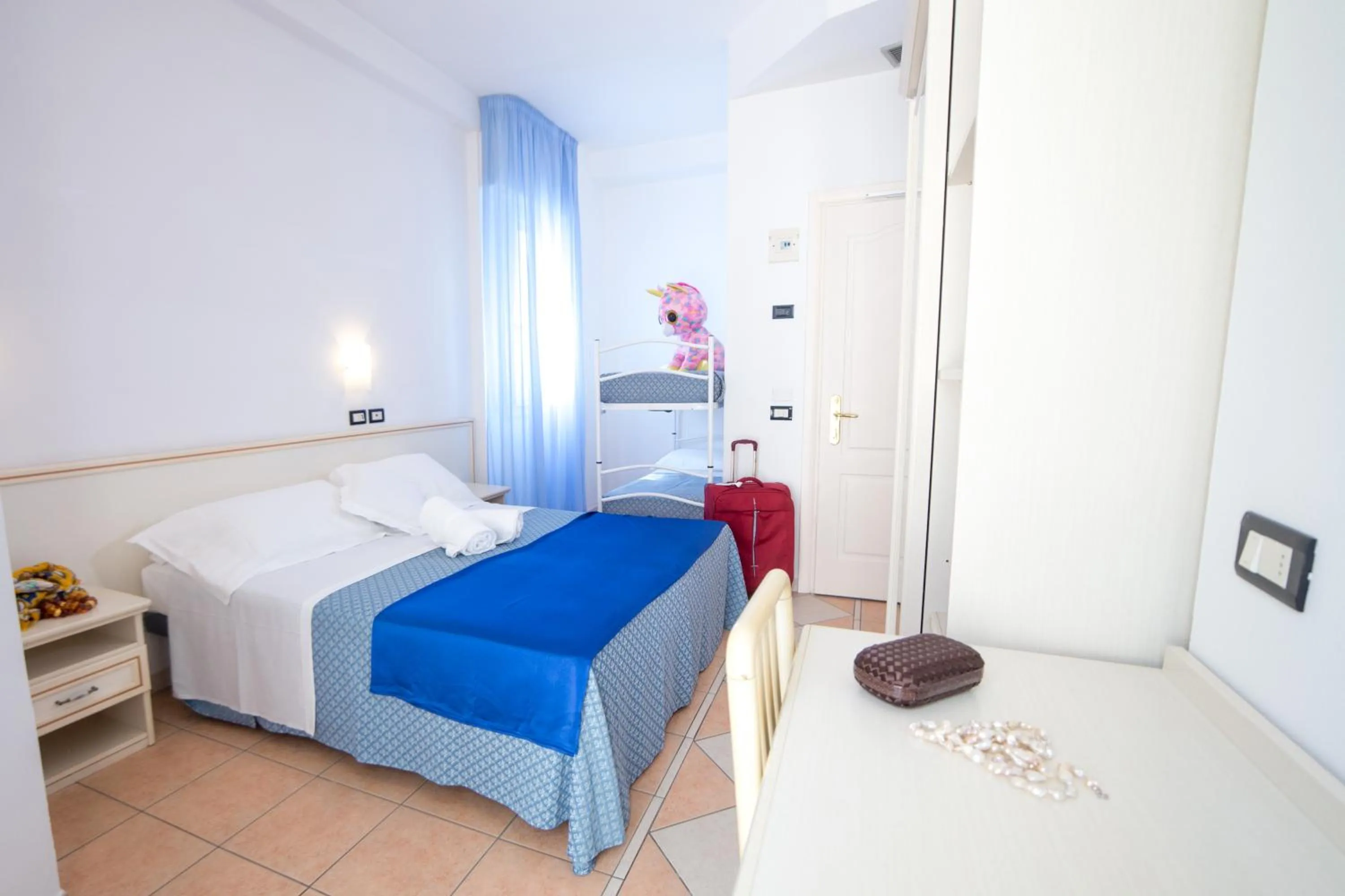 Bedroom in Hotel Elite Cattolica