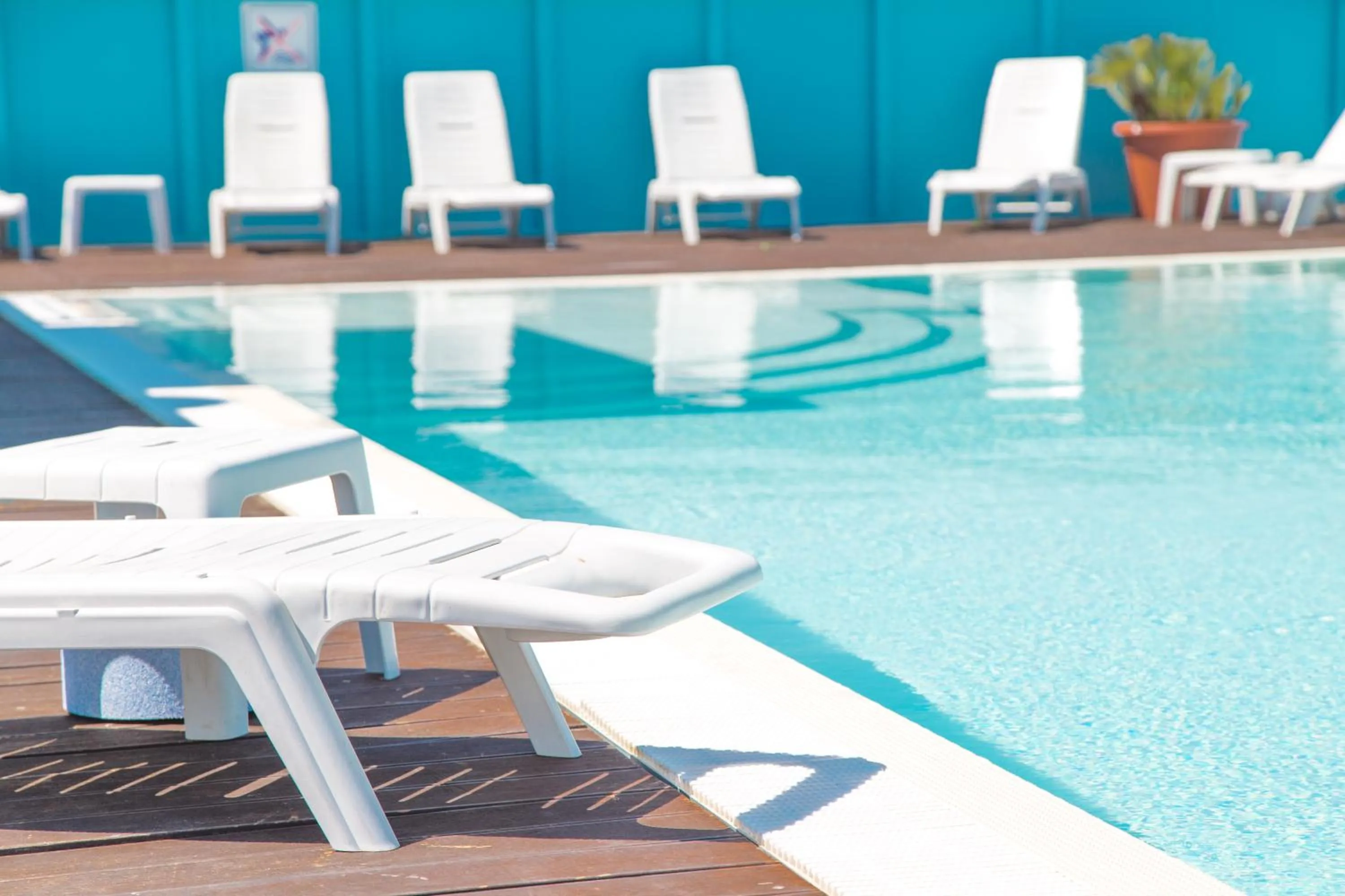 Swimming pool in Hotel Elite Cattolica