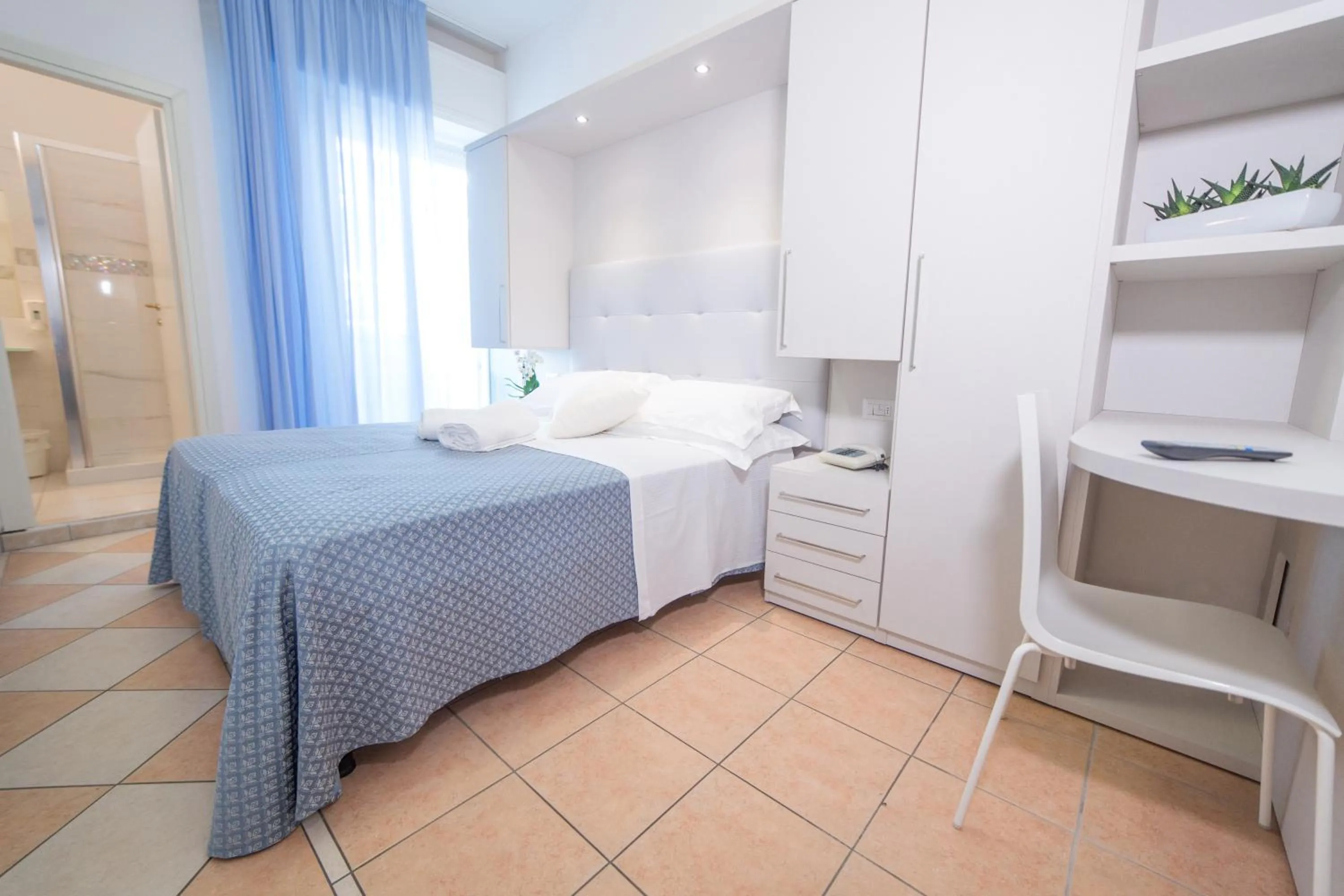 Bedroom in Hotel Elite Cattolica