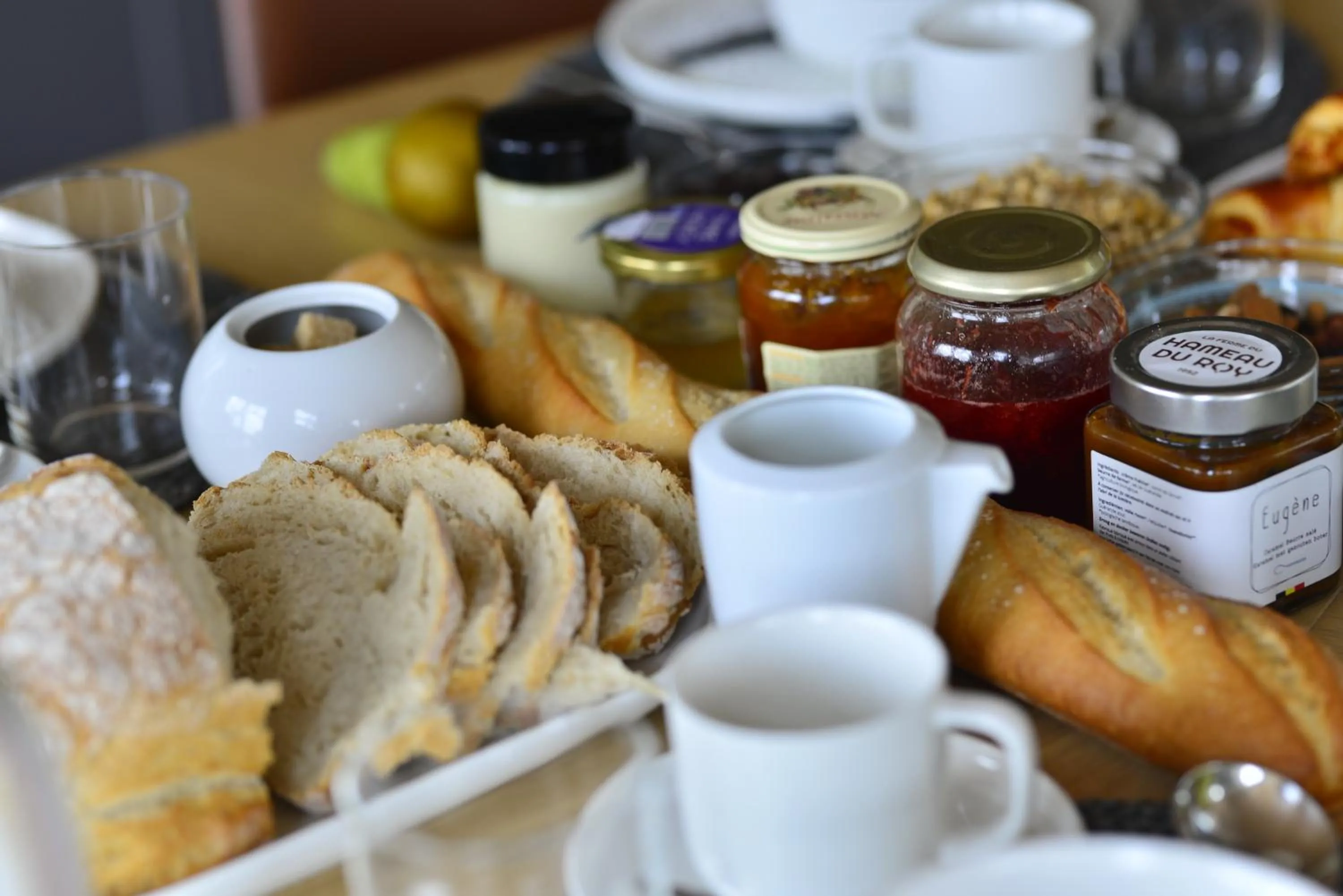 Food and drinks in B&B Entre Champs