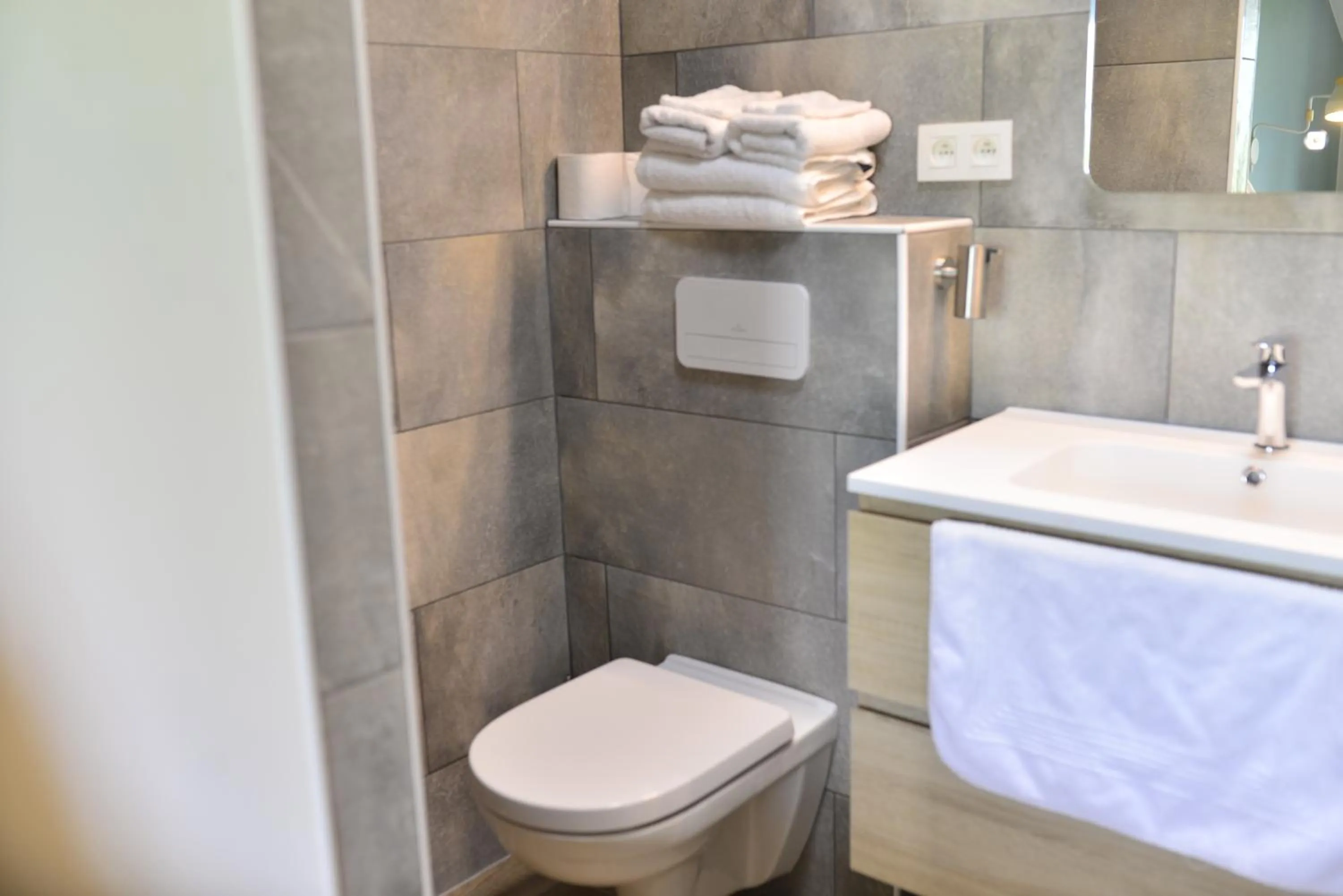 Toilet in B&B Entre Champs