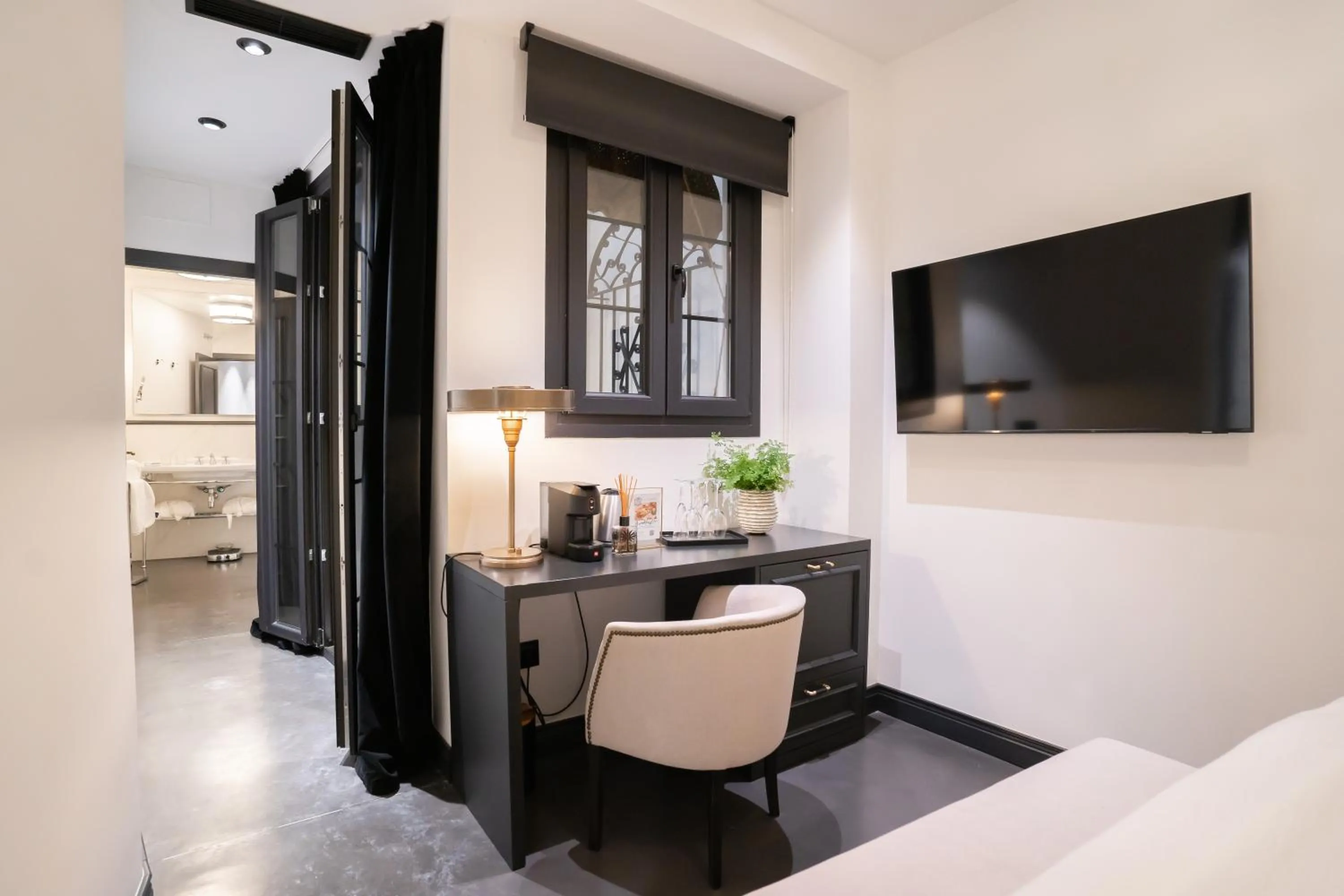 TV and multimedia, Bed in Boutique Hotel Casa Cánovas