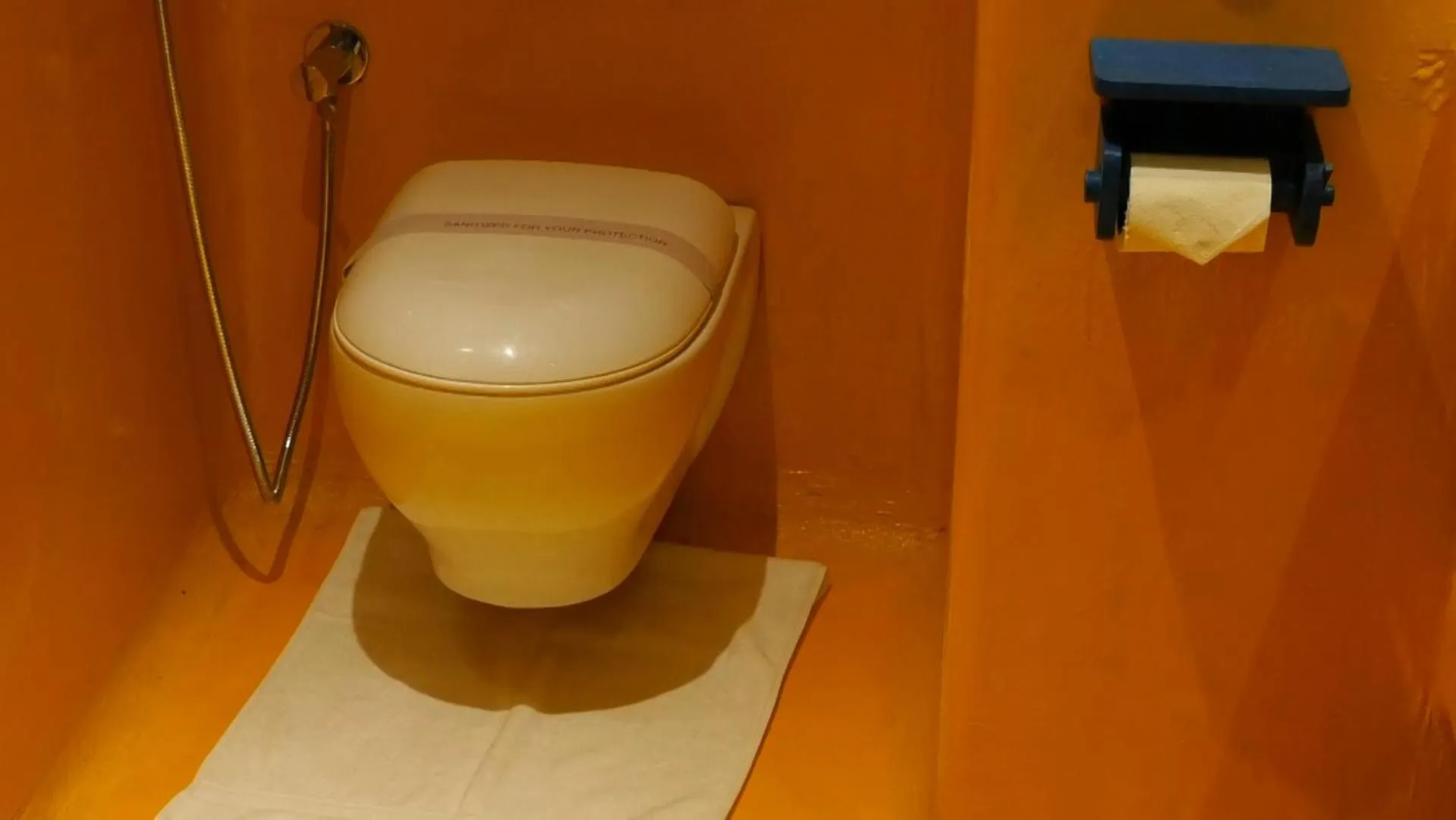 Toilet in Ananda Resorts Shantiniketan