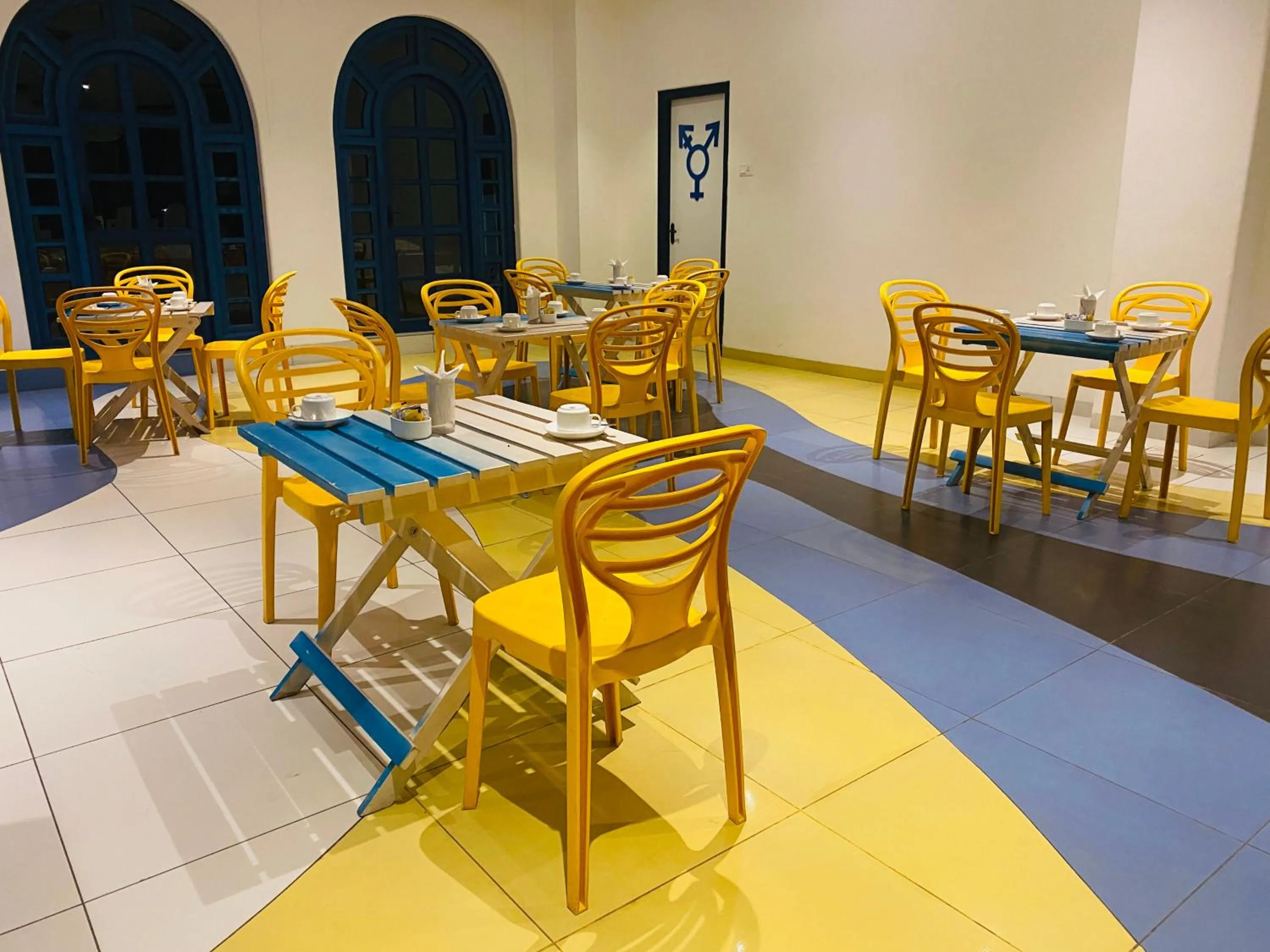 Dining area in Ananda Resorts Shantiniketan