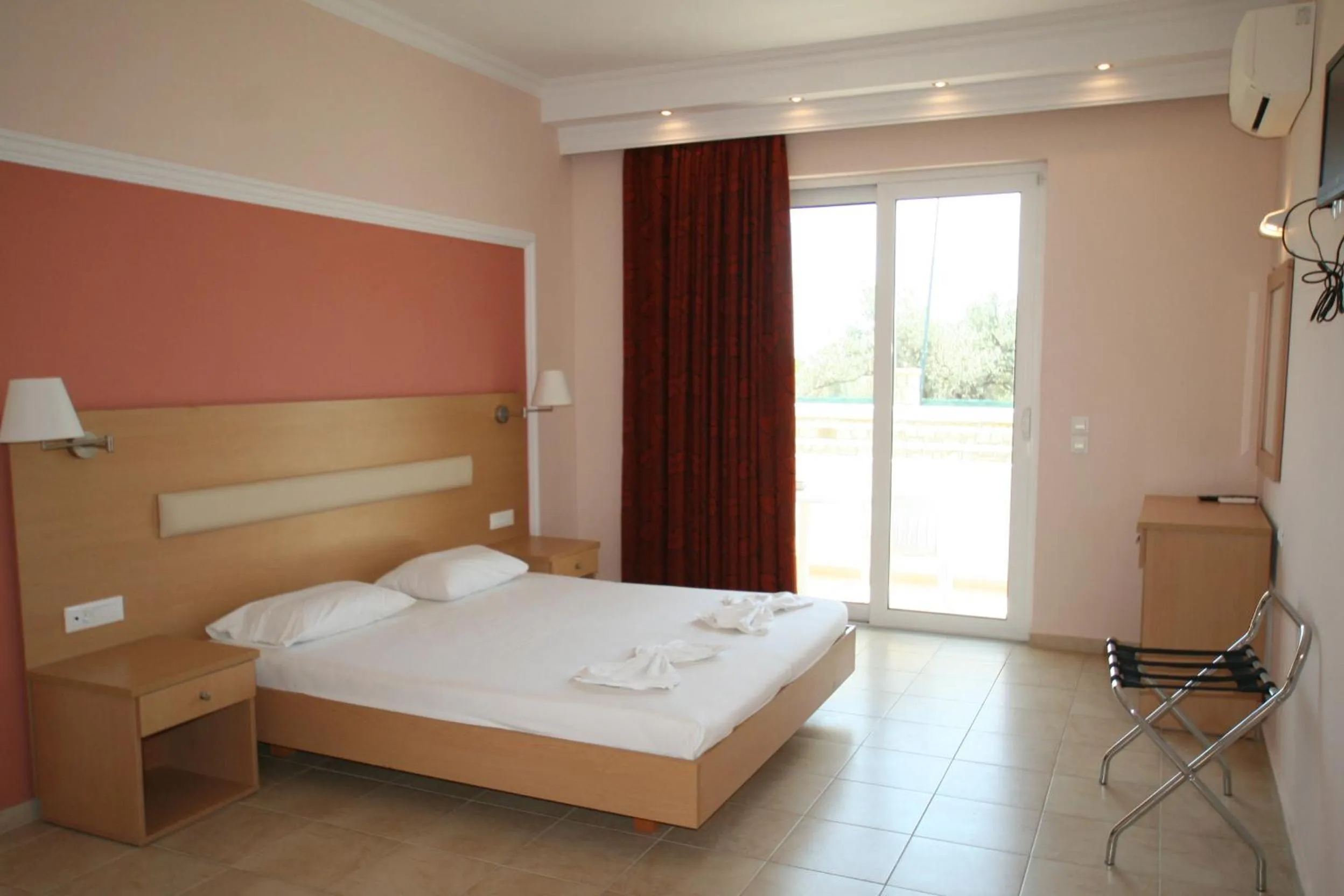 Bed in Diagoras Hotel All Inclusive