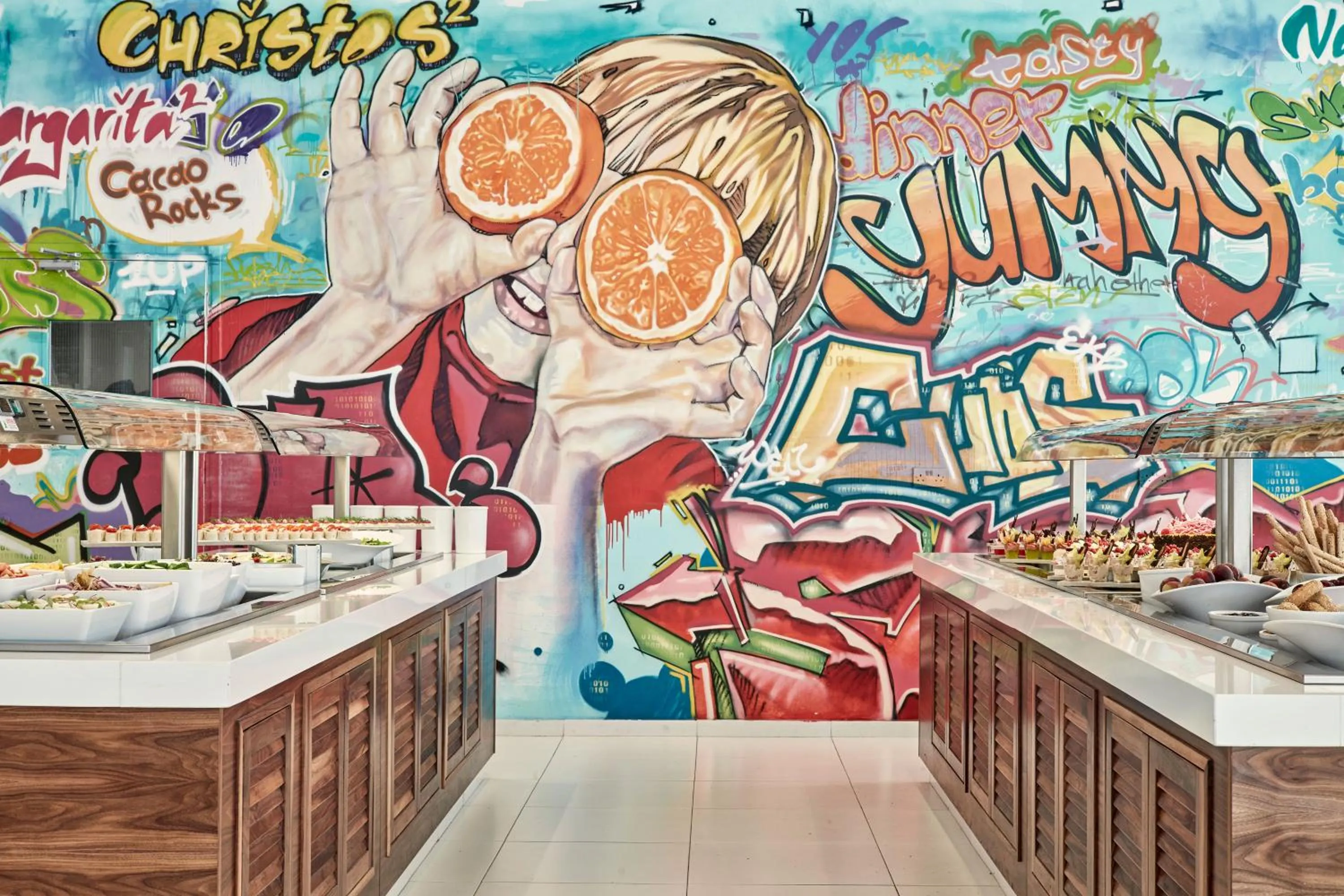 Restaurant/places to eat in Atlantica Sancta Napa Hotel