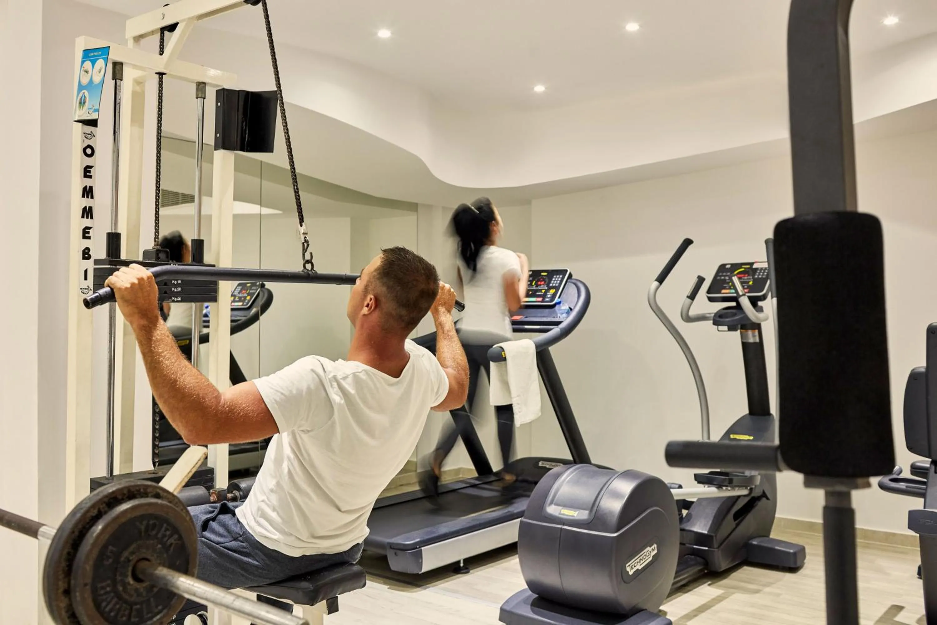 Fitness centre/facilities in Atlantica Sancta Napa Hotel