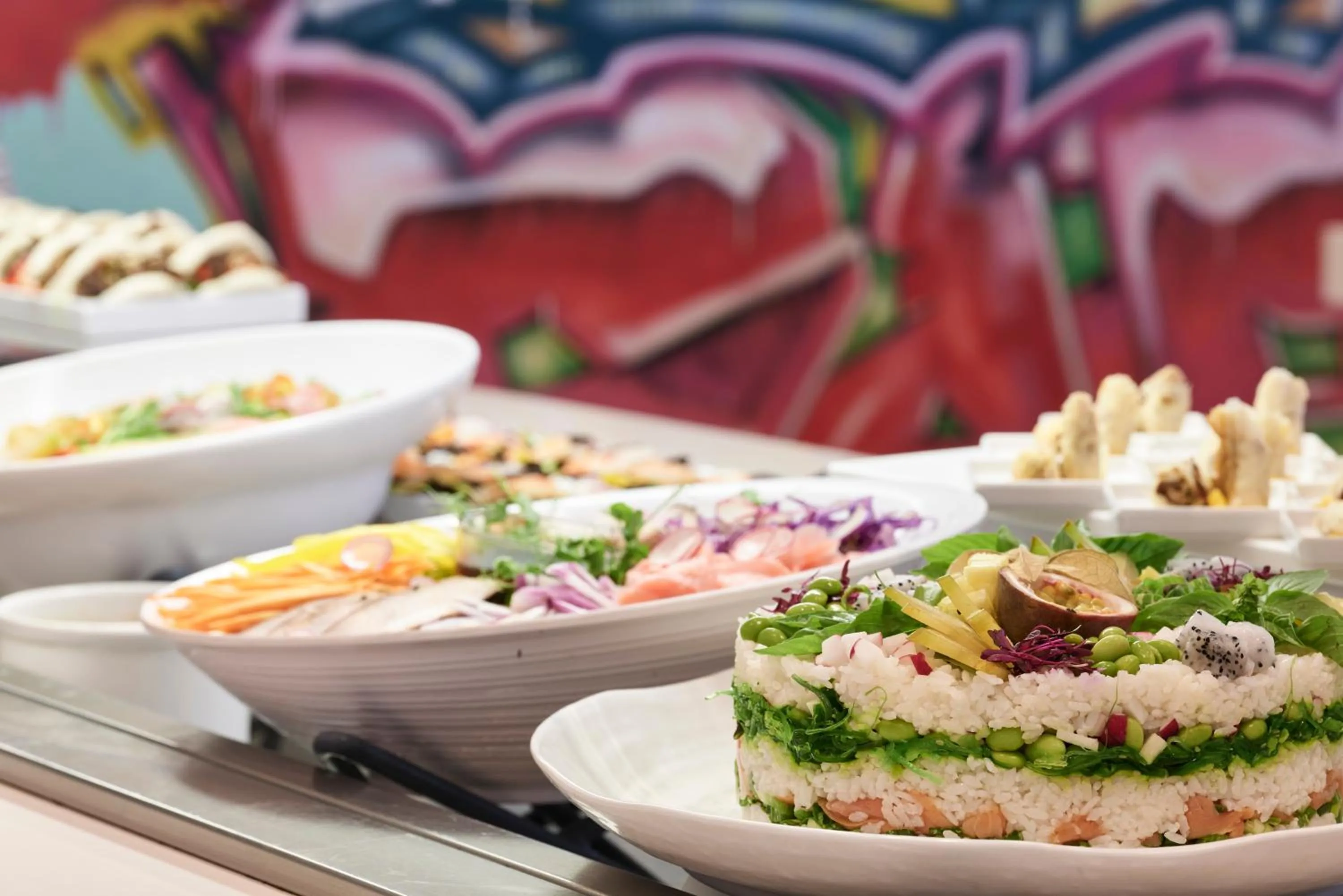 Restaurant/places to eat in Atlantica Sancta Napa Hotel