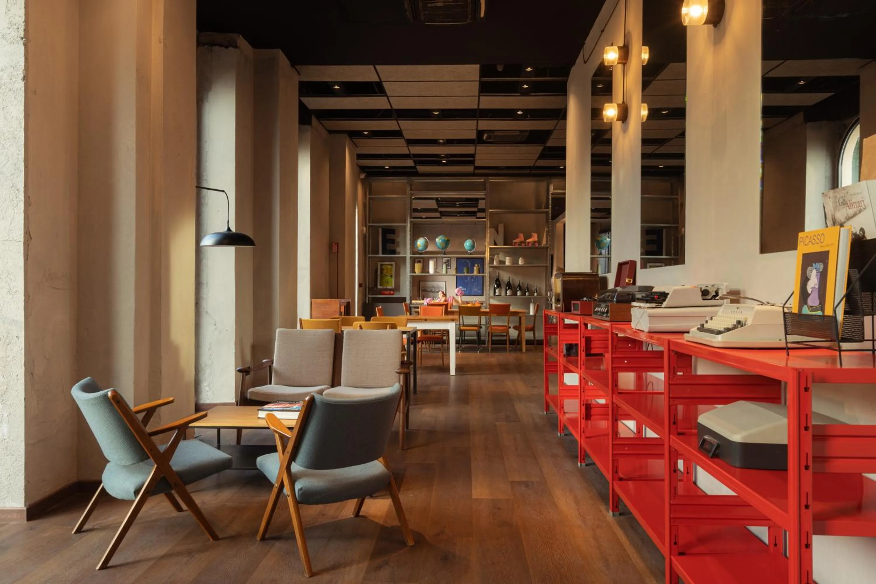 Seating area in Re Versiliana Hotel