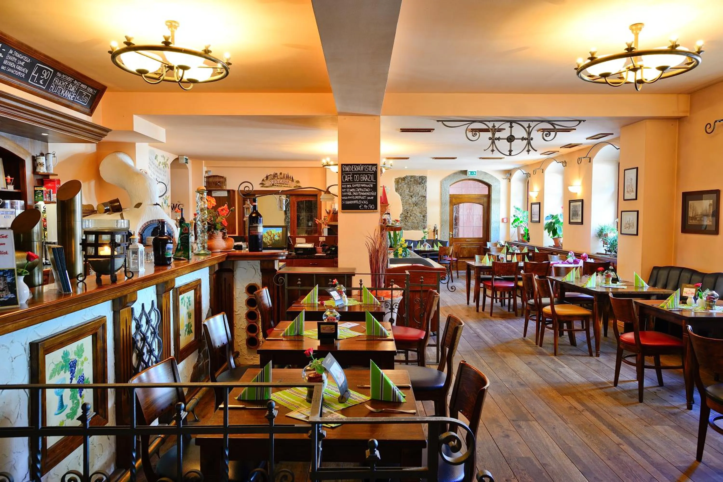 Dining area in Berggasthof Butterberg