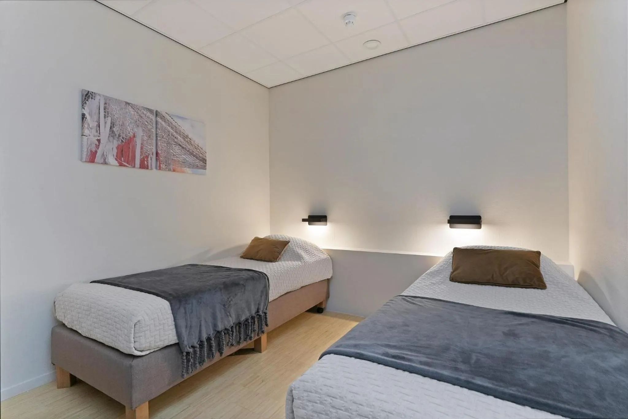 Bed in Dock Hotel Stellendam