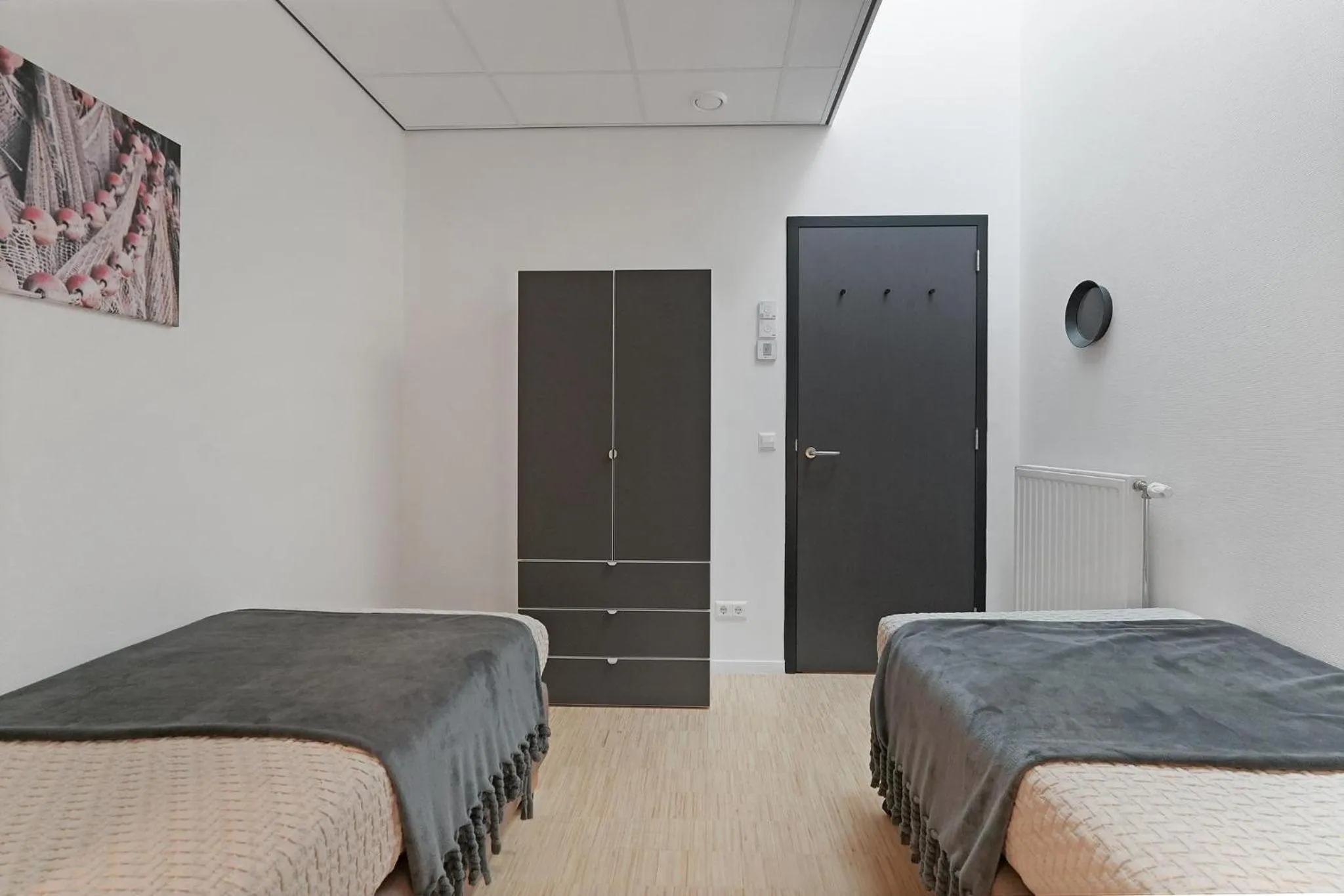 Bed in Dock Hotel Stellendam