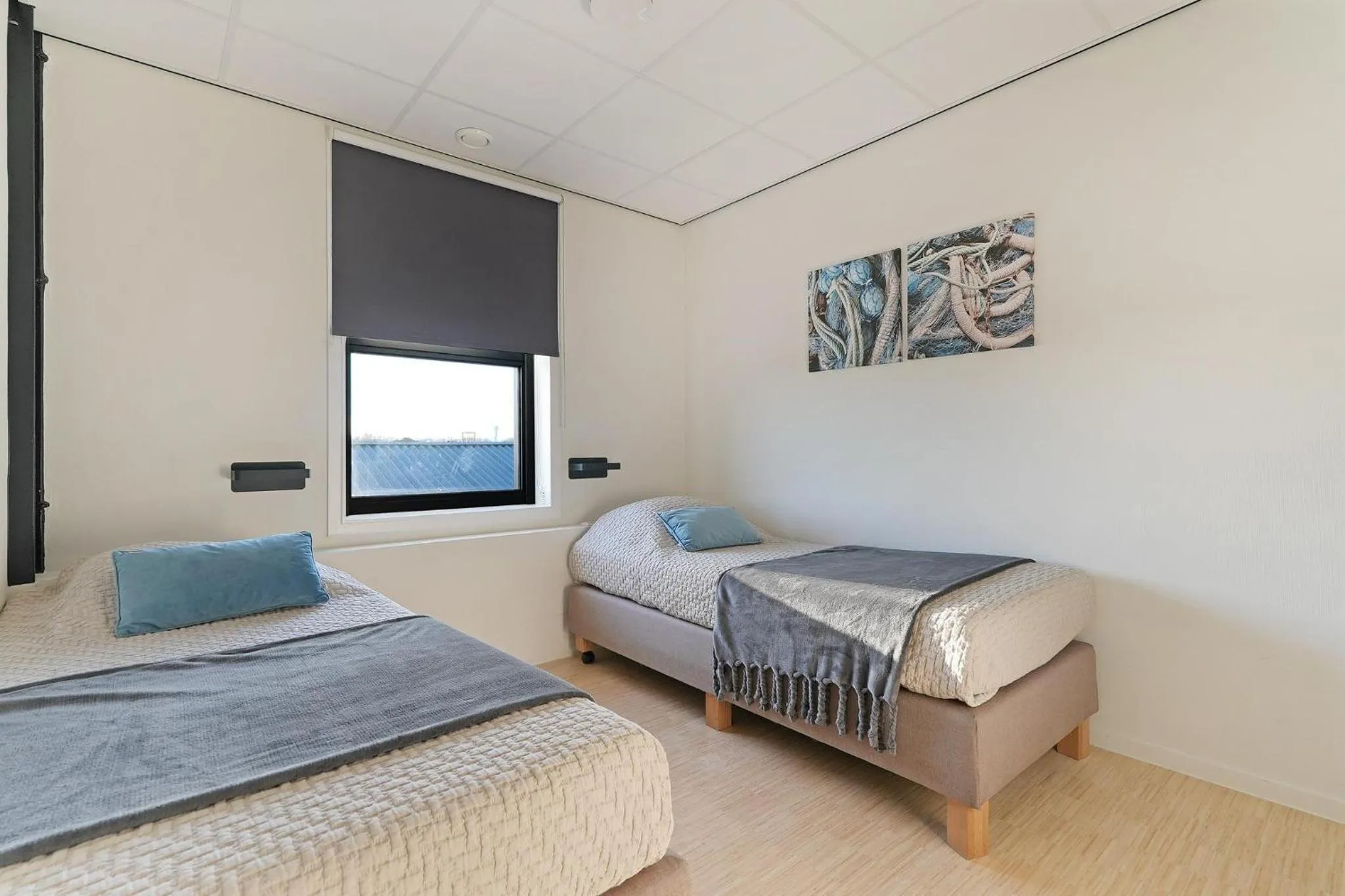 Bed in Dock Hotel Stellendam