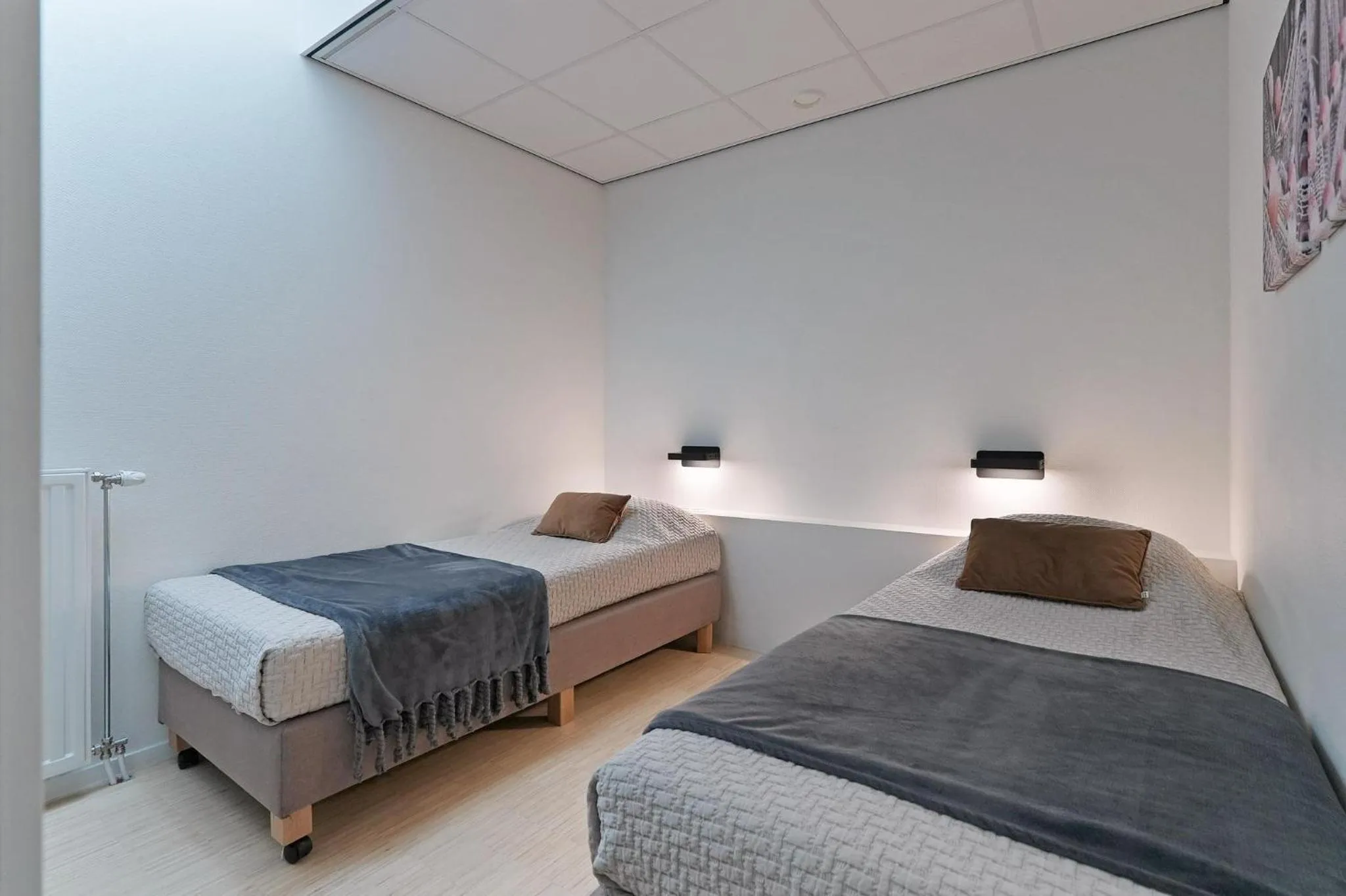 Bed in Dock Hotel Stellendam