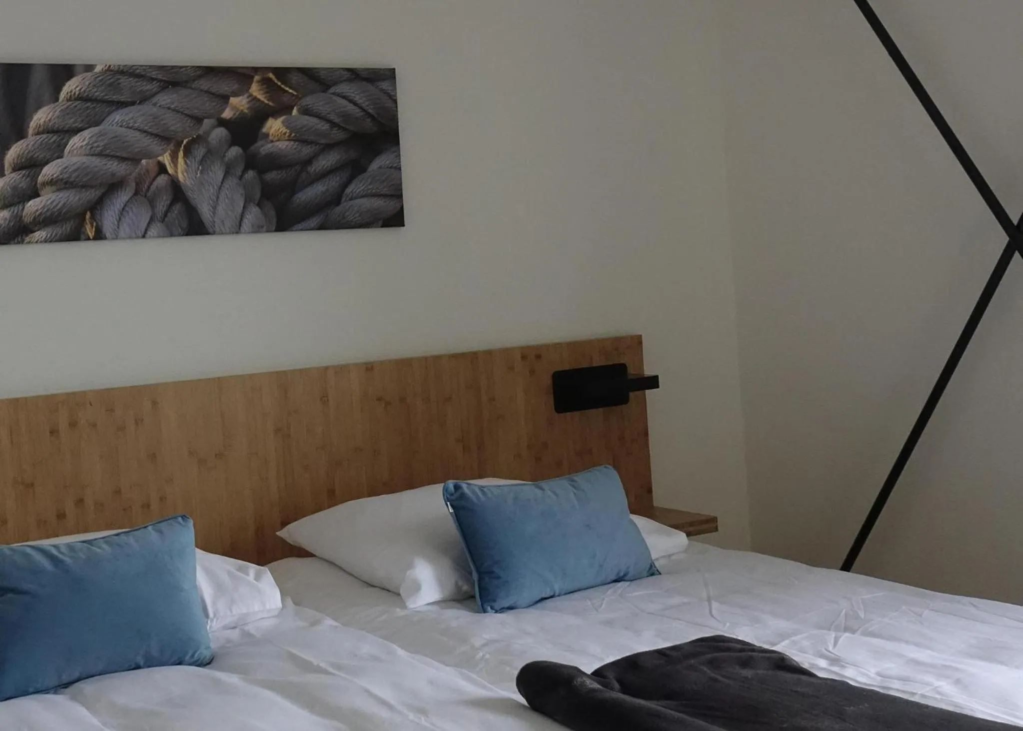 Bed in Dock Hotel Stellendam