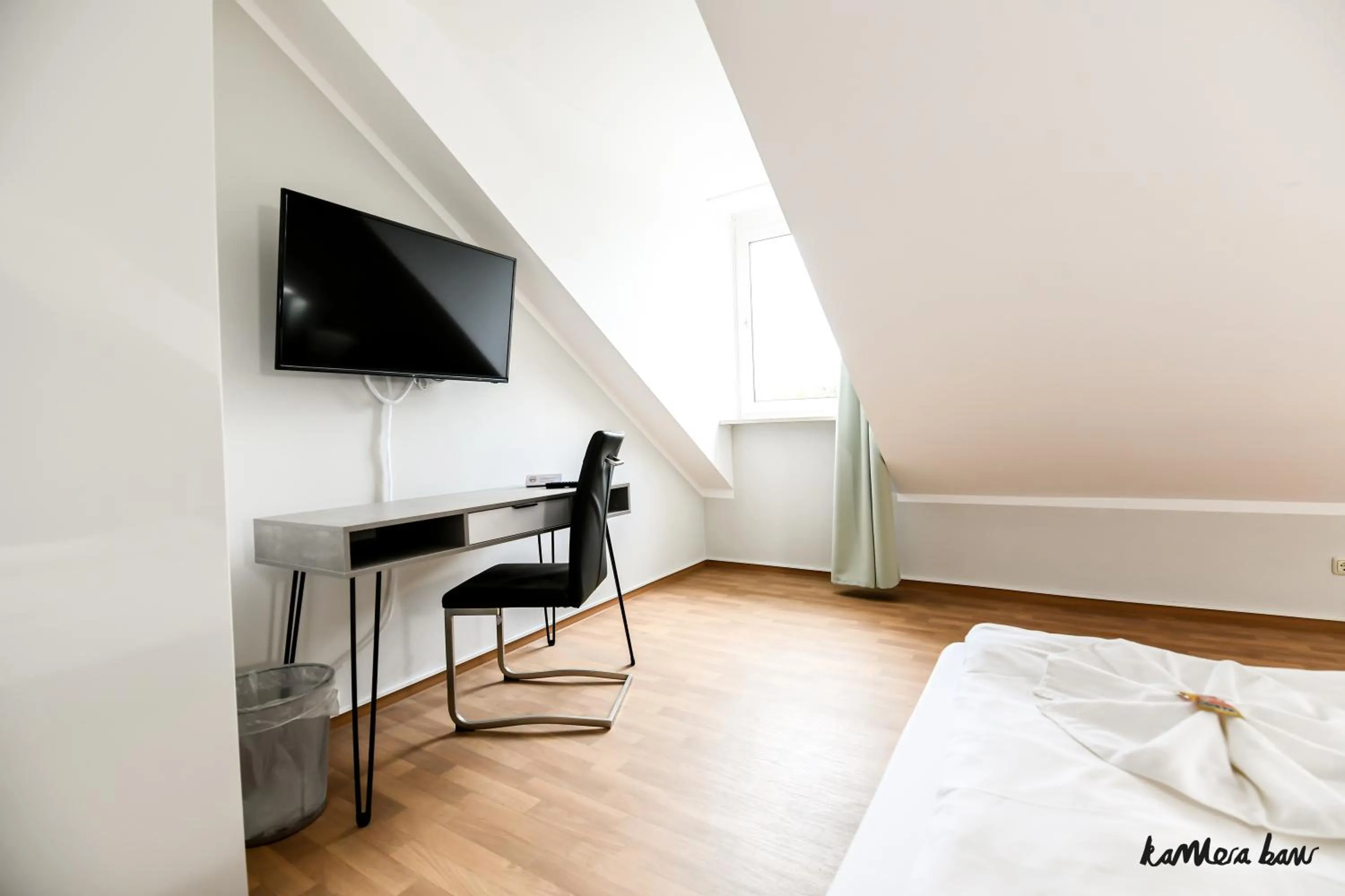 Photo of the whole room, Bed in Hotel Blutenburg