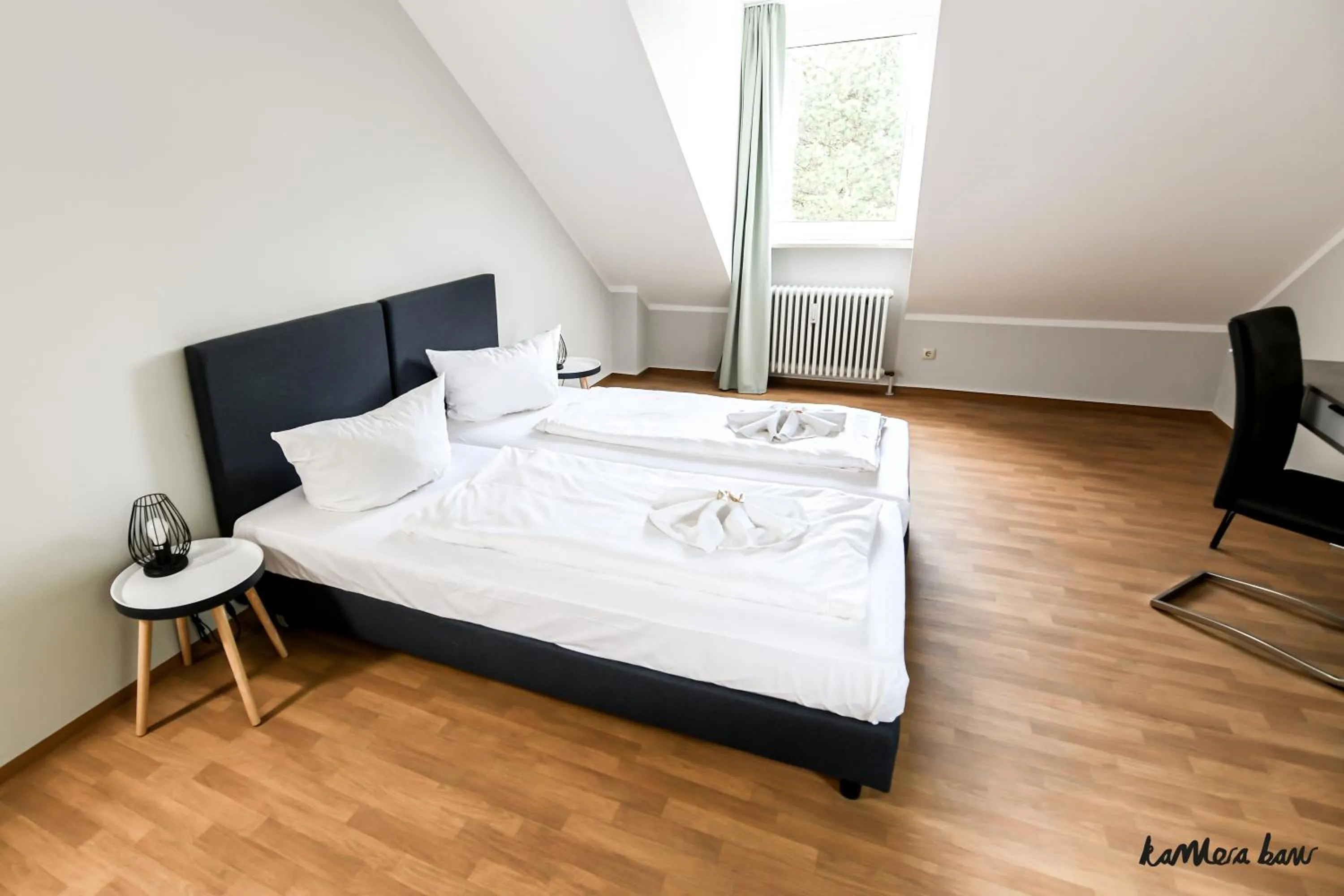 Photo of the whole room, Bed in Hotel Blutenburg