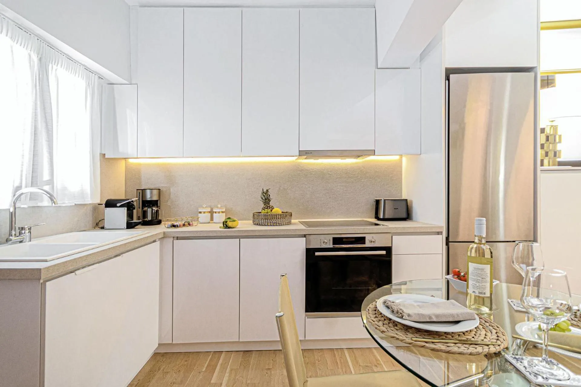 Kitchen or kitchenette in Villa Dafni - Lindos