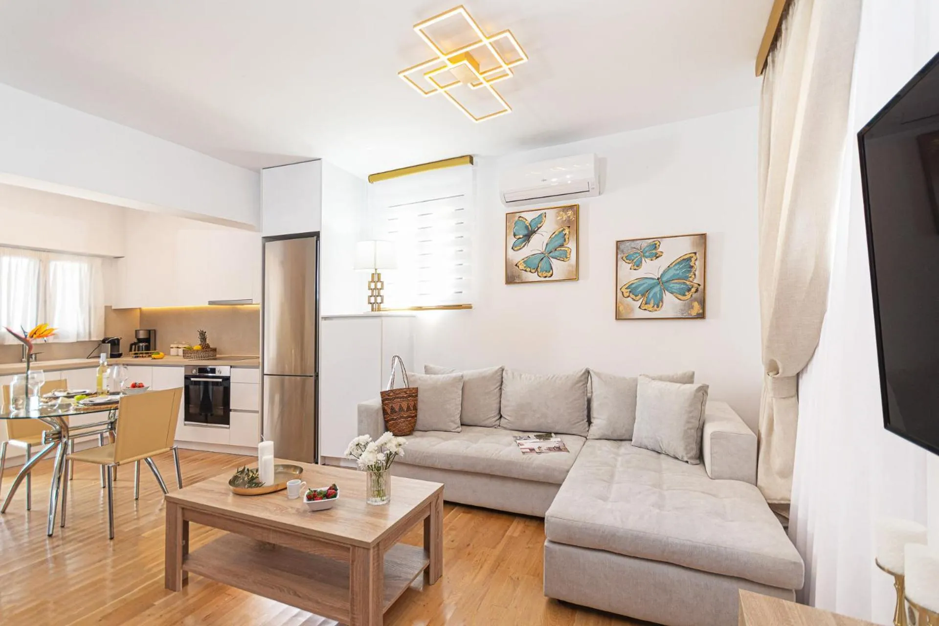 Kitchen or kitchenette in Villa Dafni - Lindos