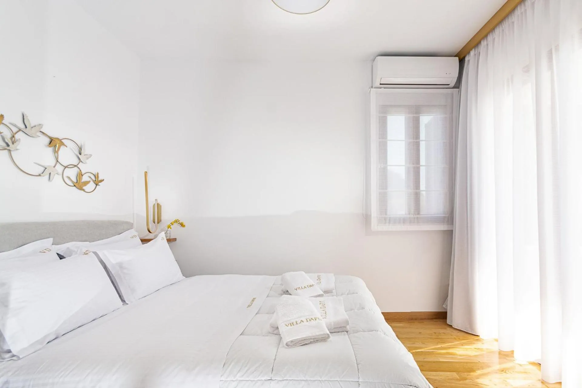 Bed in Villa Dafni - Lindos