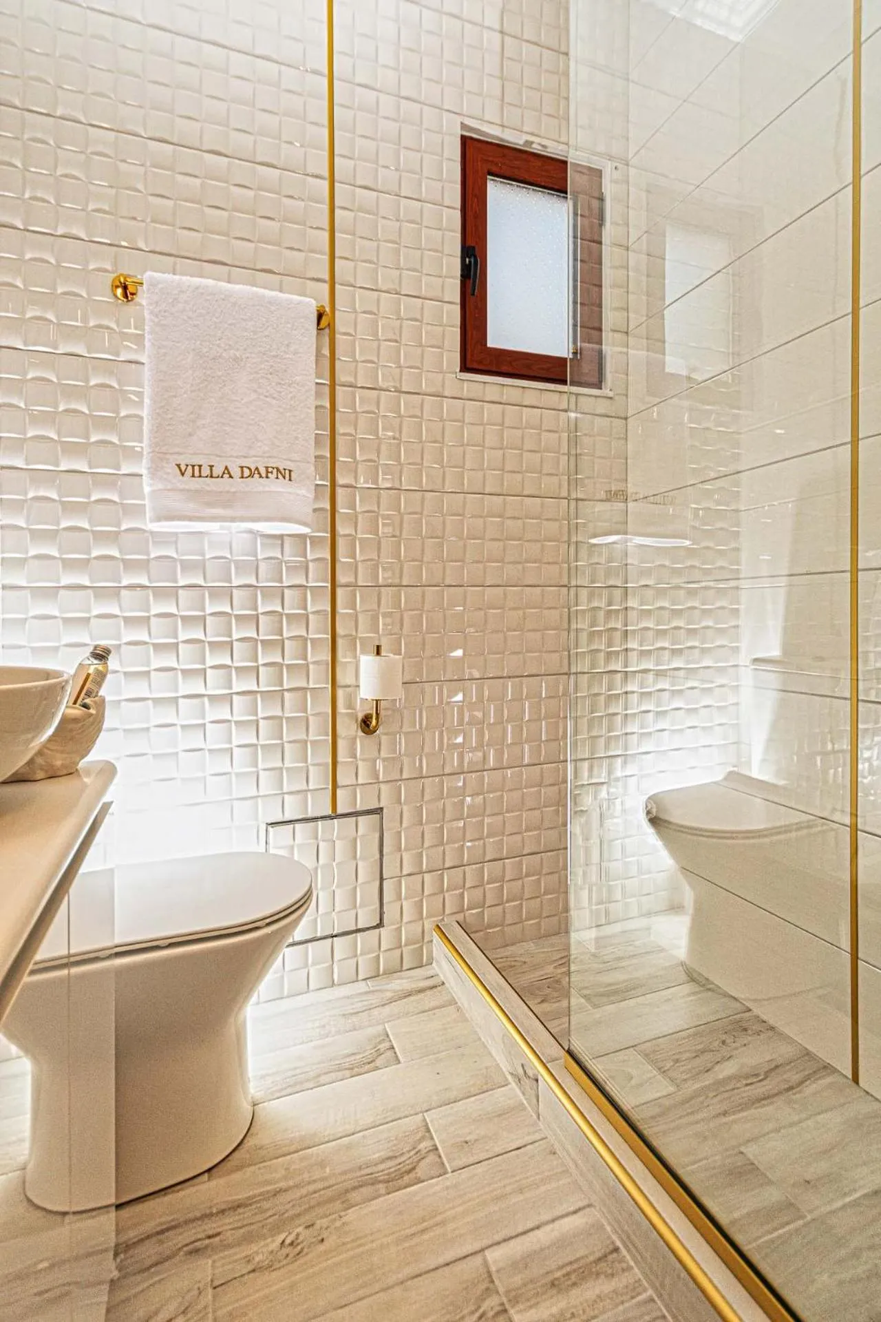 Shower in Villa Dafni - Lindos