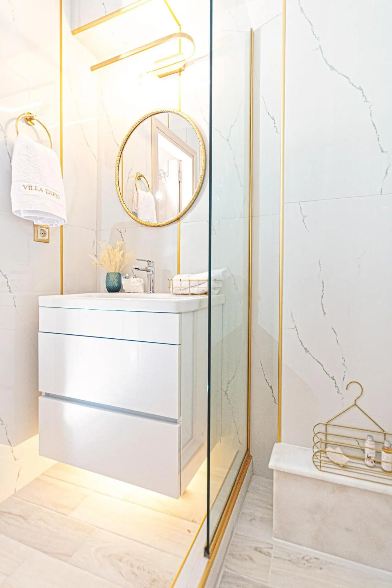 Shower in Villa Dafni - Lindos