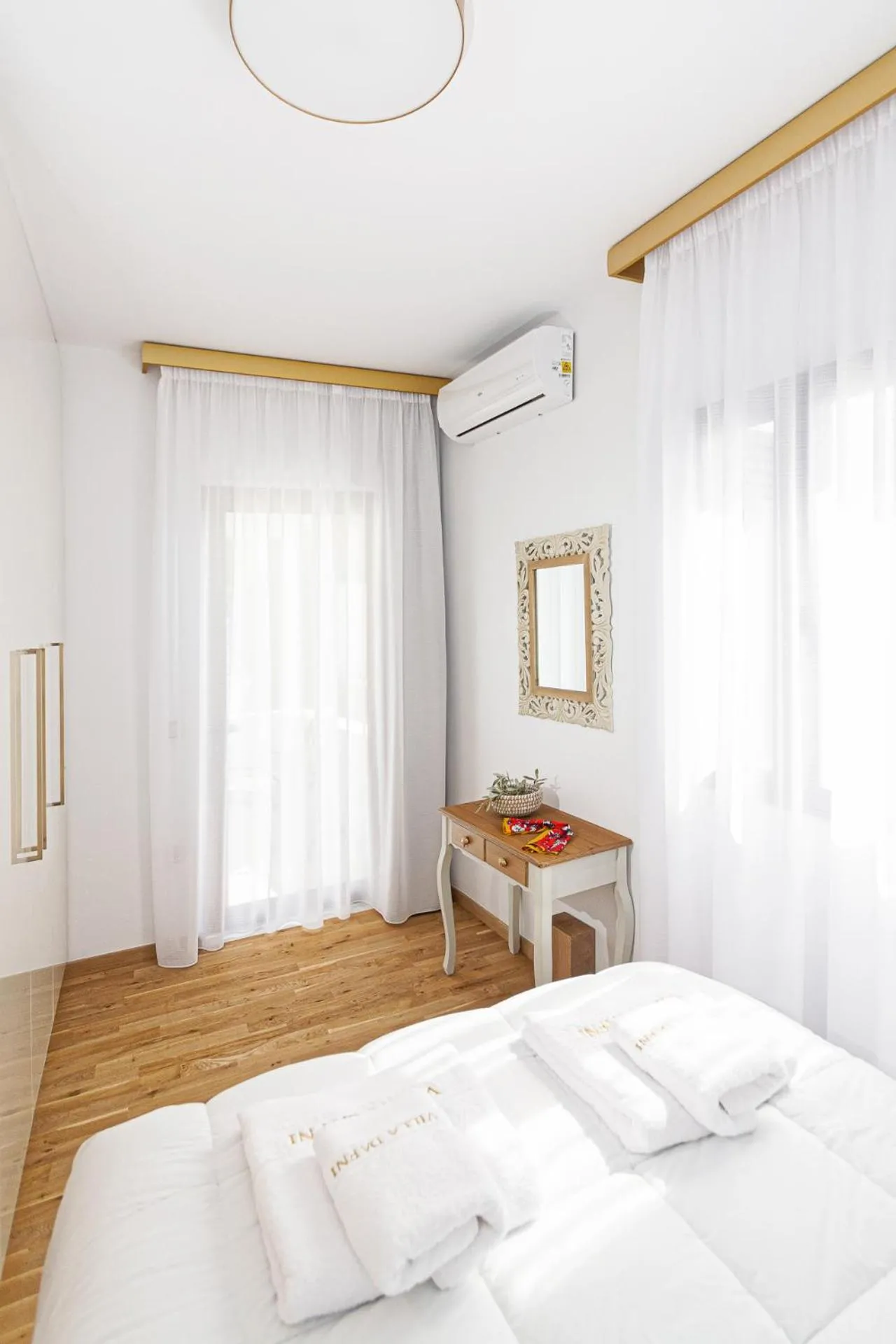 Bed in Villa Dafni - Lindos