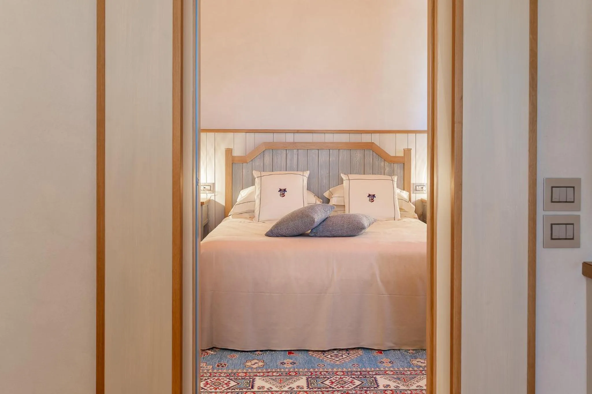 Bed in Villa Svetoni Wine Resort