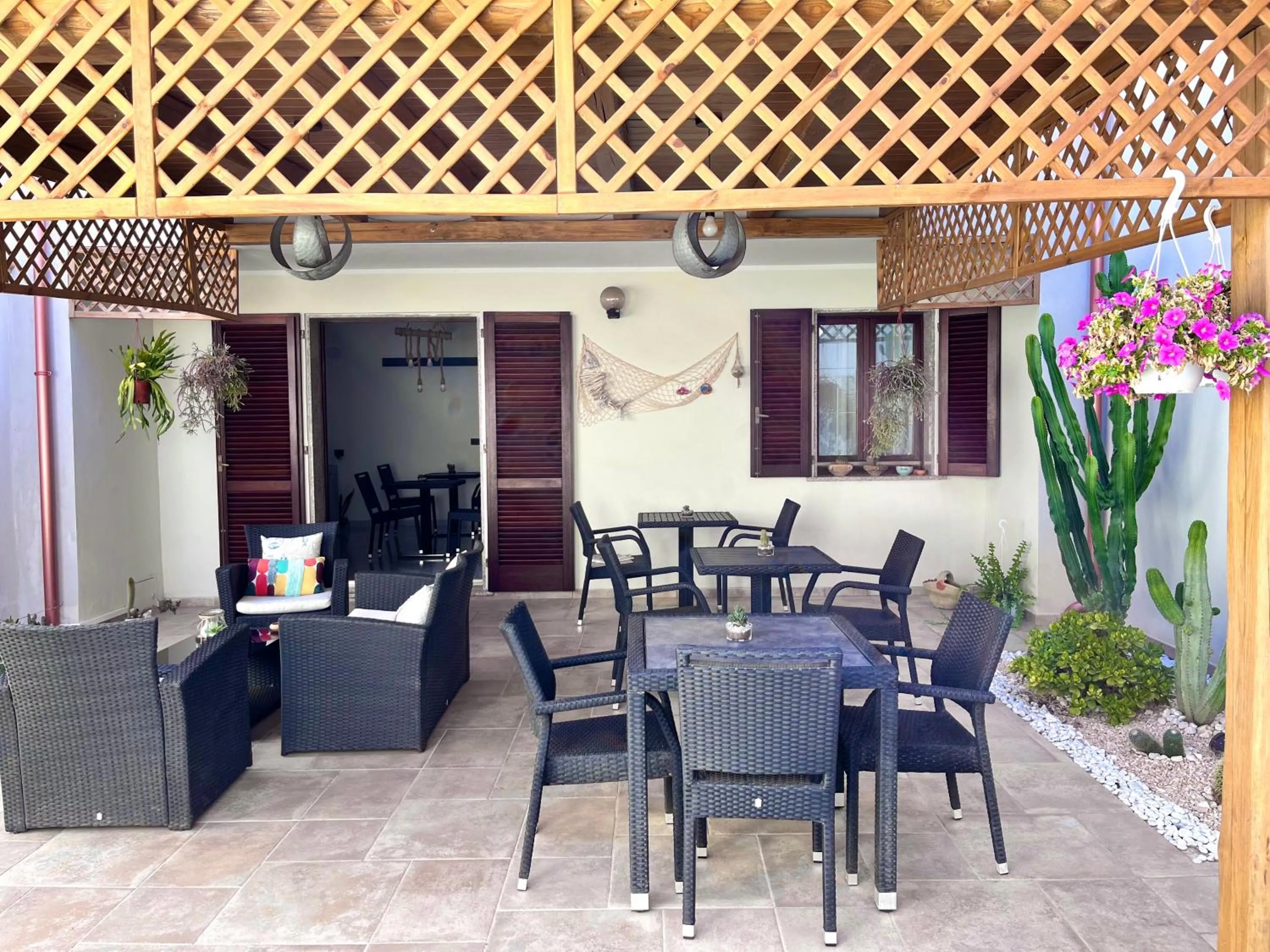 Patio in B&B I Colori Dell'Isola
