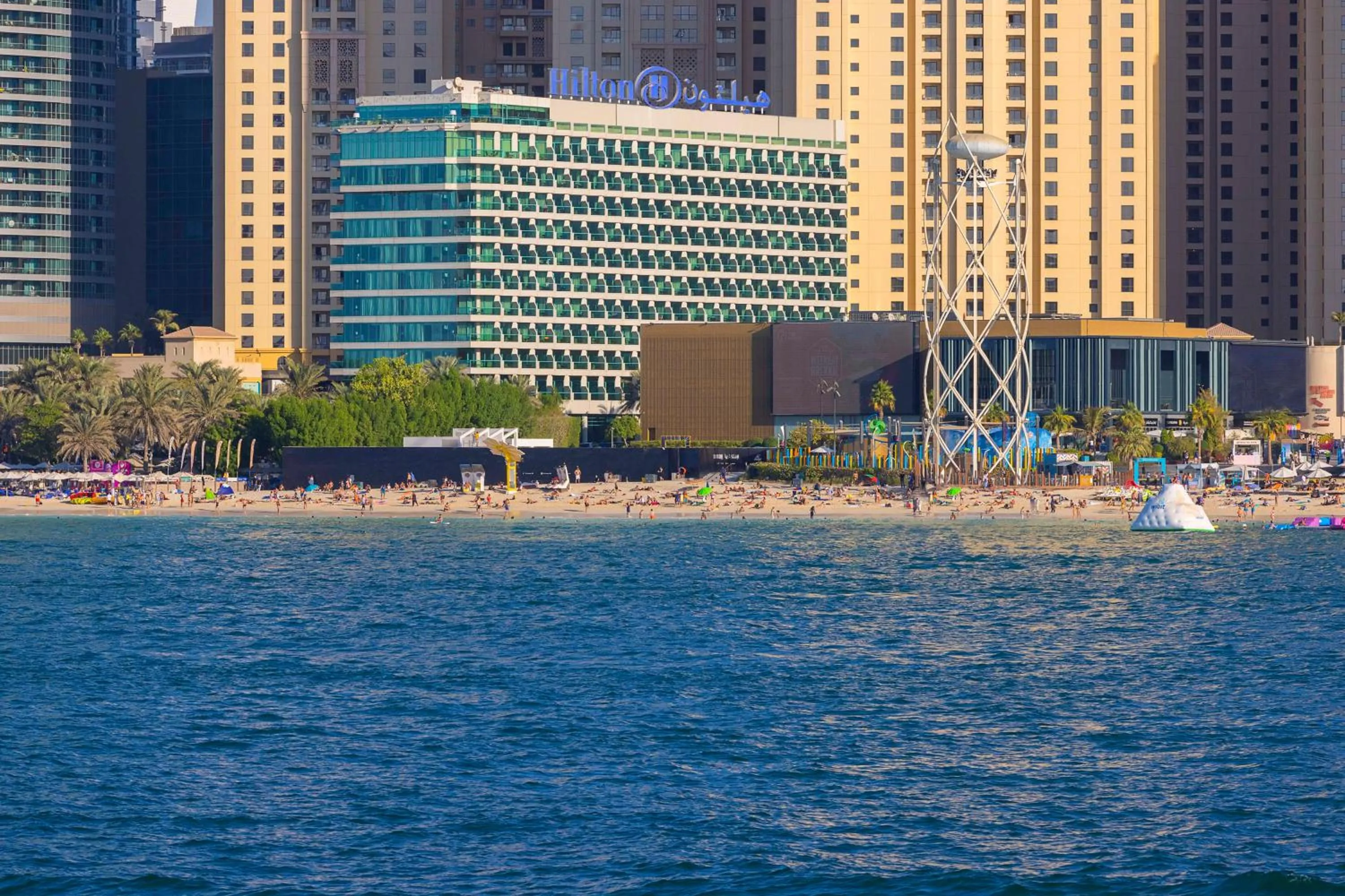 Property building in Hilton Dubai Jumeirah