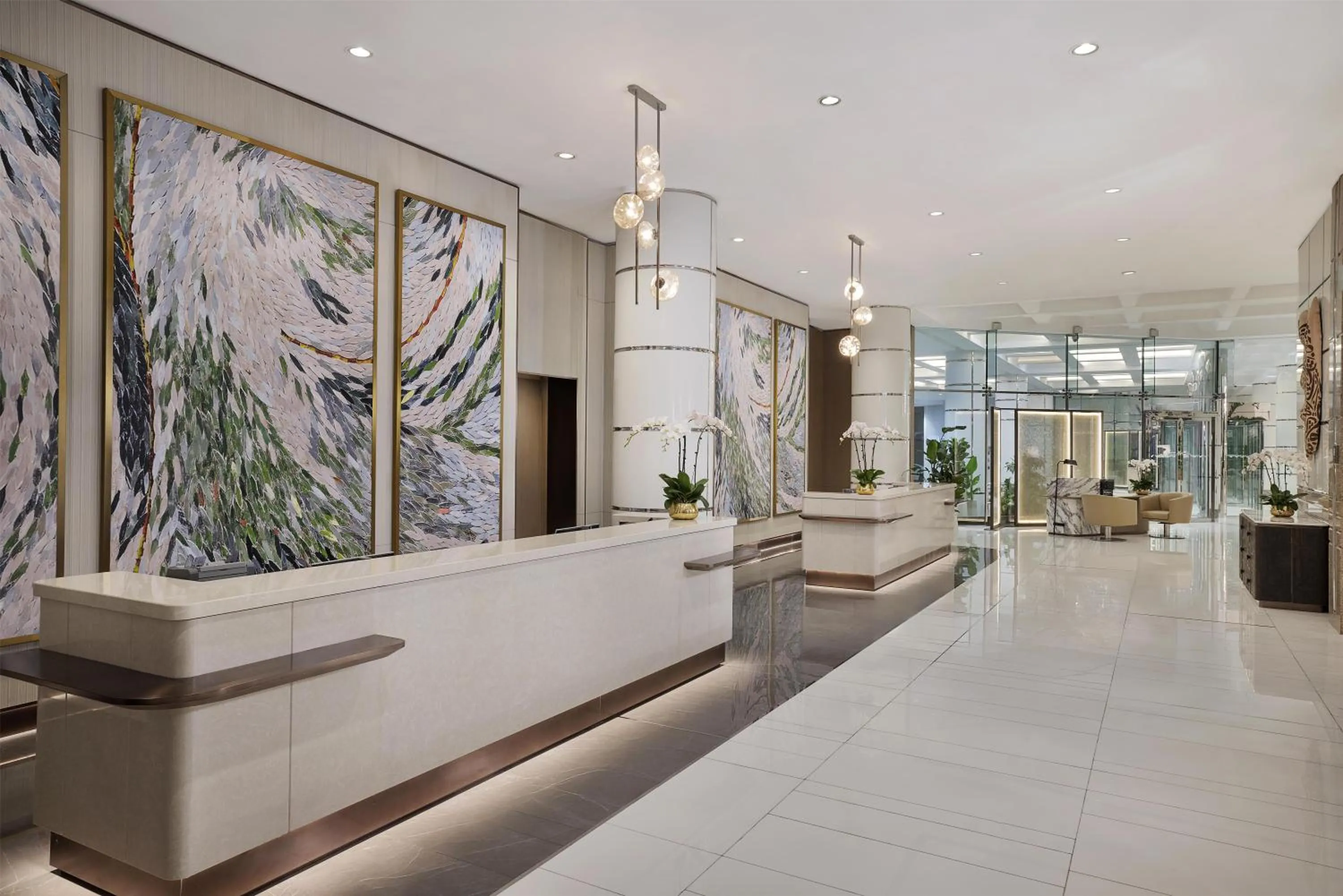 Lobby or reception in Hilton Dubai Jumeirah
